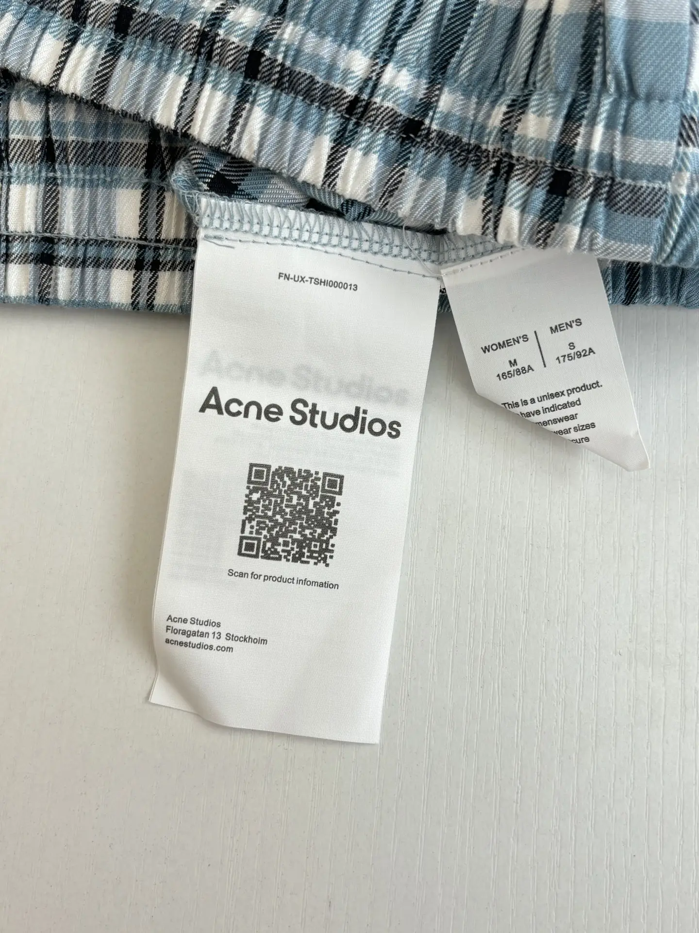 Plaid Cotton Poplin Shorts D22018640 — view 9