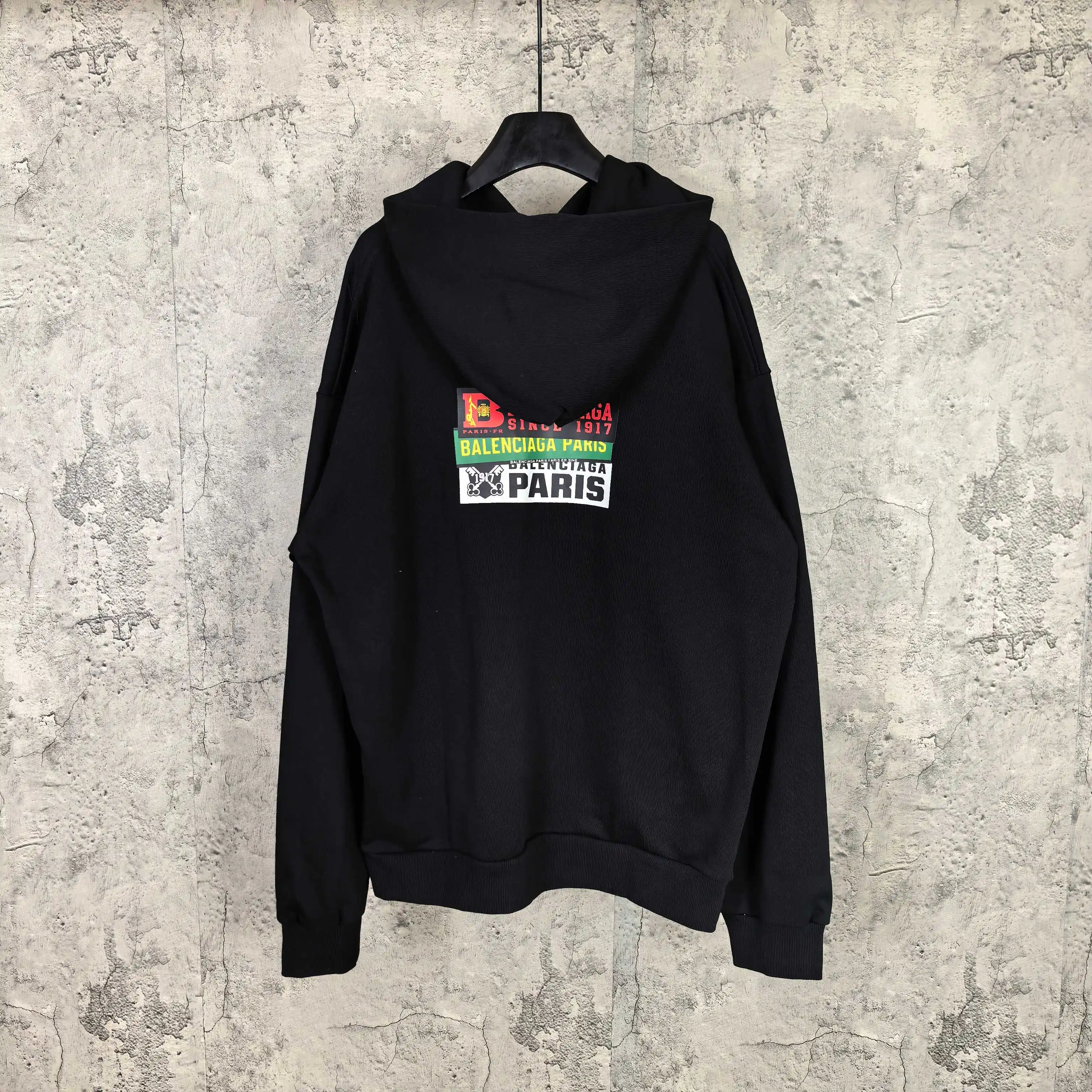 Bumper Stickers Logo Print Hoodie D22024470 — view 2