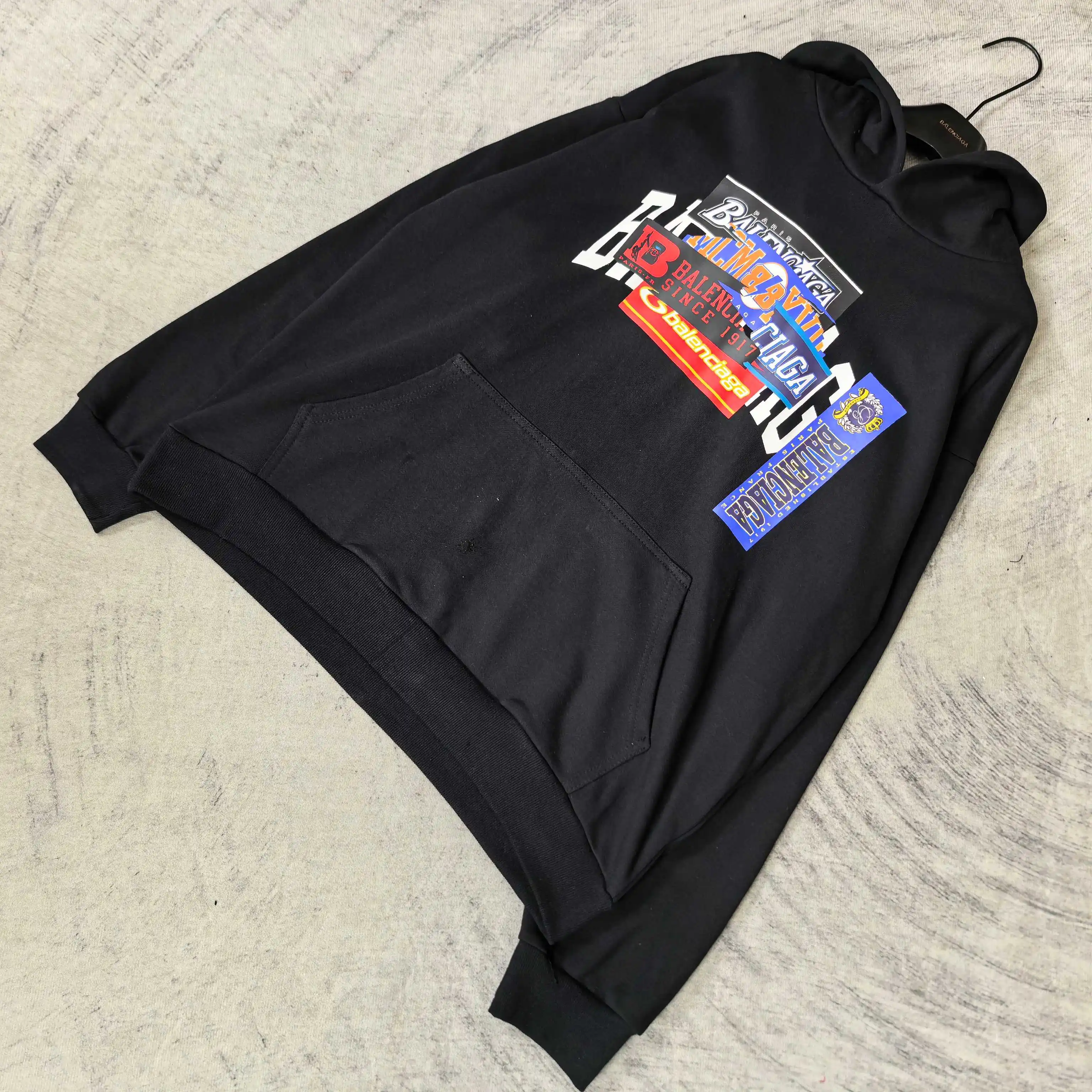 Bumper Stickers Logo Print Hoodie D22024470 — view 4