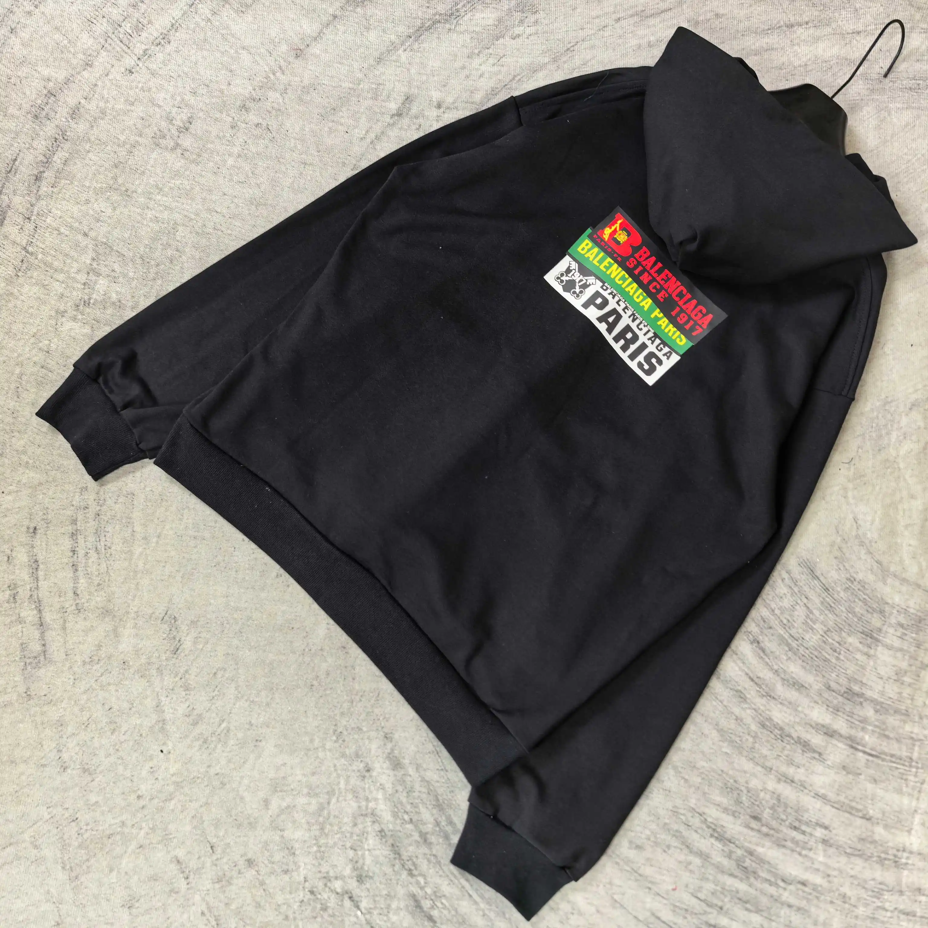 Bumper Stickers Logo Print Hoodie D22024470 — view 5