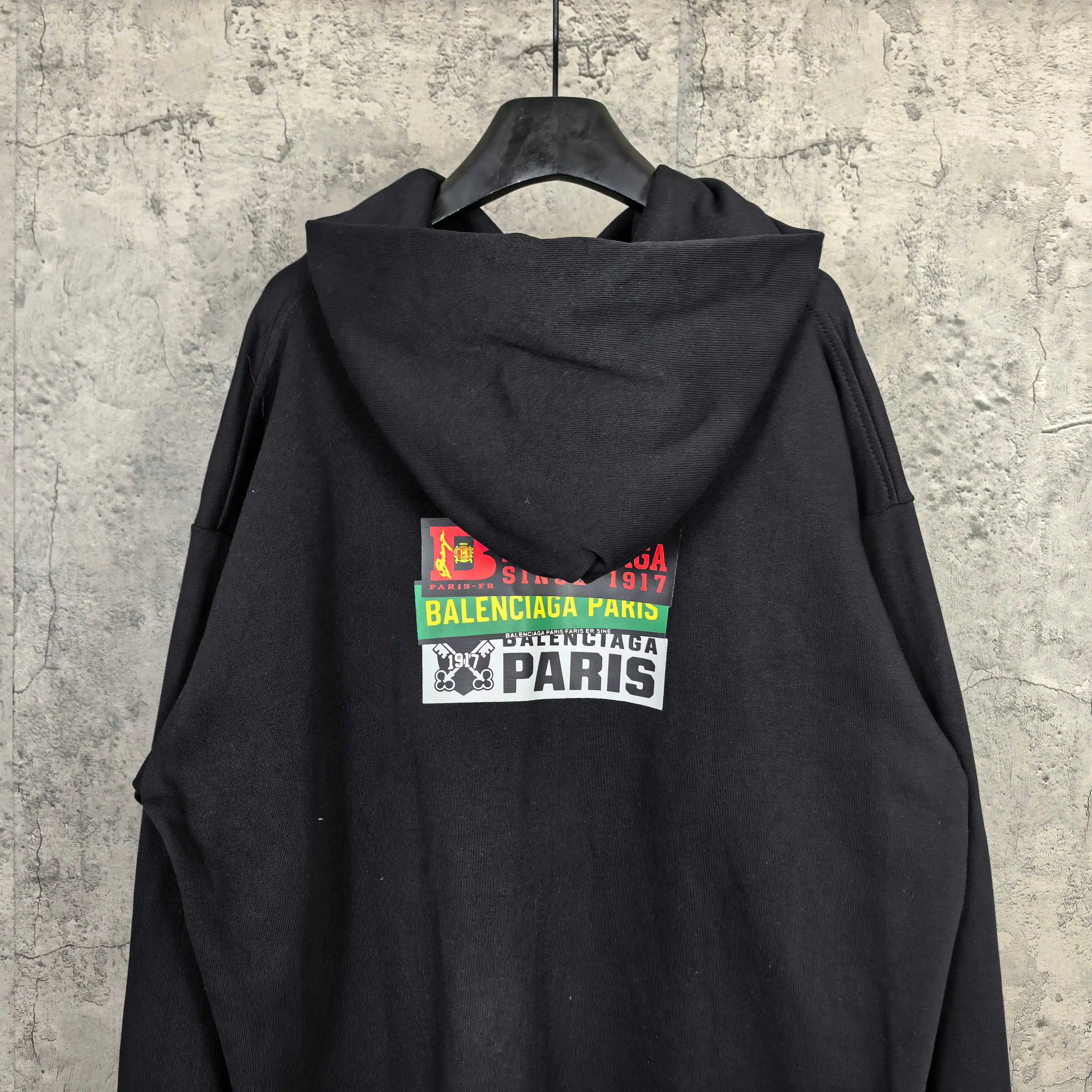 Bumper Stickers Logo Print Hoodie D22024470 — view 6