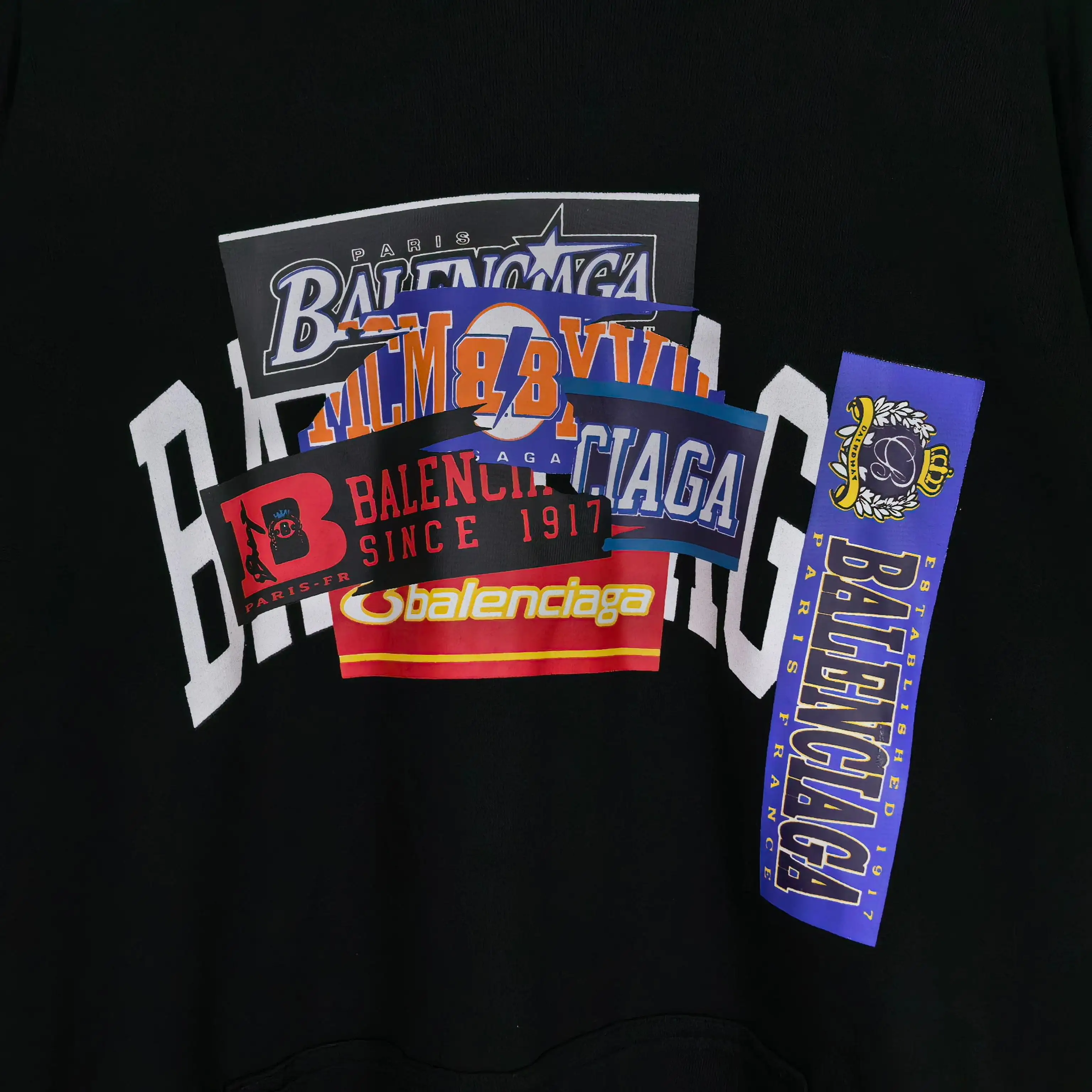 Bumper Stickers Logo Print Hoodie D22024470 — view 8