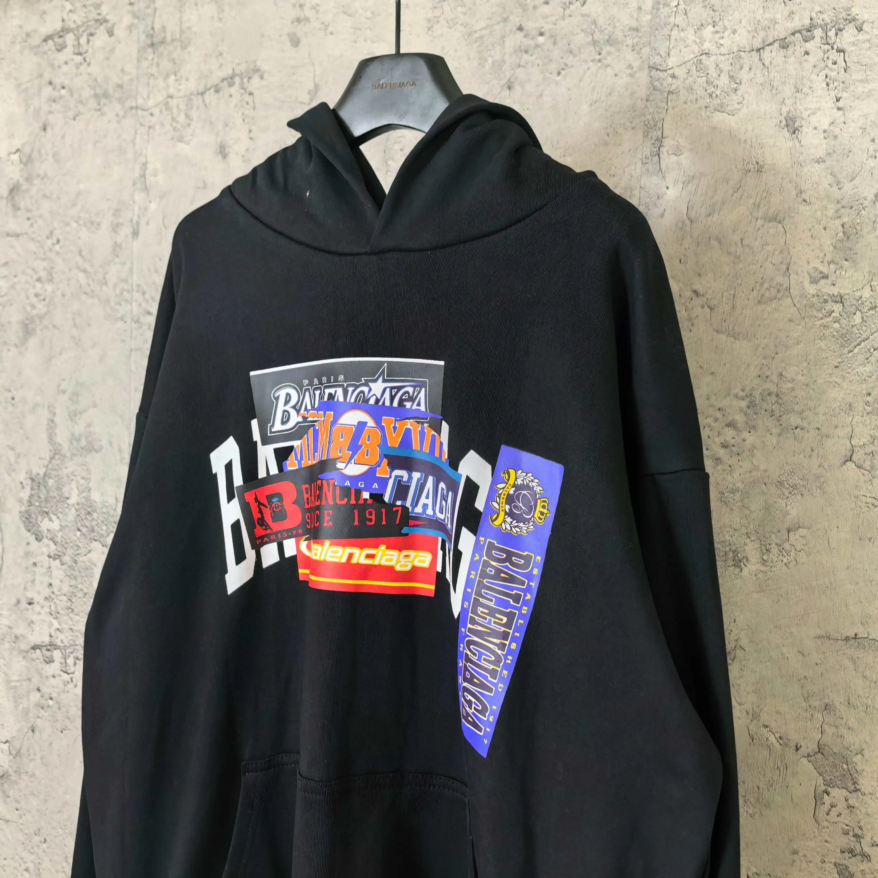 Bumper Stickers Logo Print Hoodie D22024470 — view 9