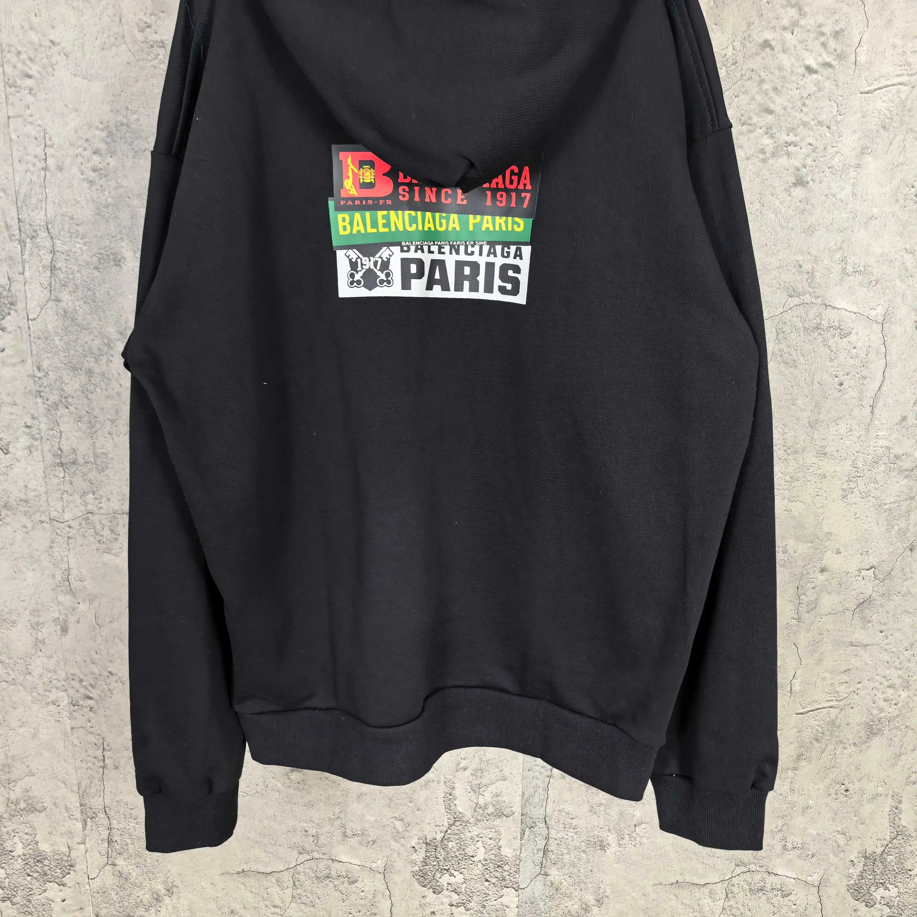 Bumper Stickers Logo Print Hoodie D22024470 — view 12