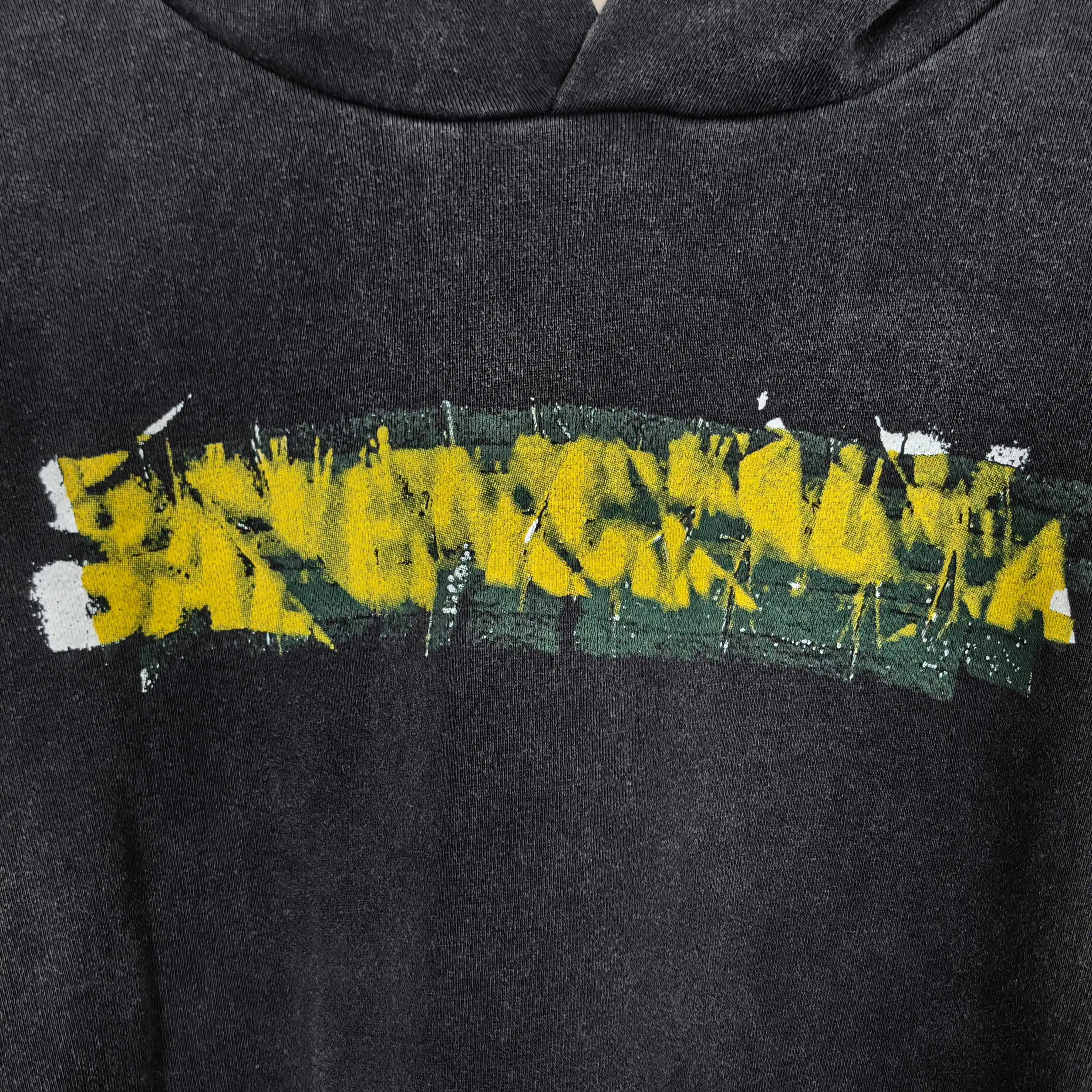 Messy Spray Logo Distressed Hoodie D22024491 — view 8