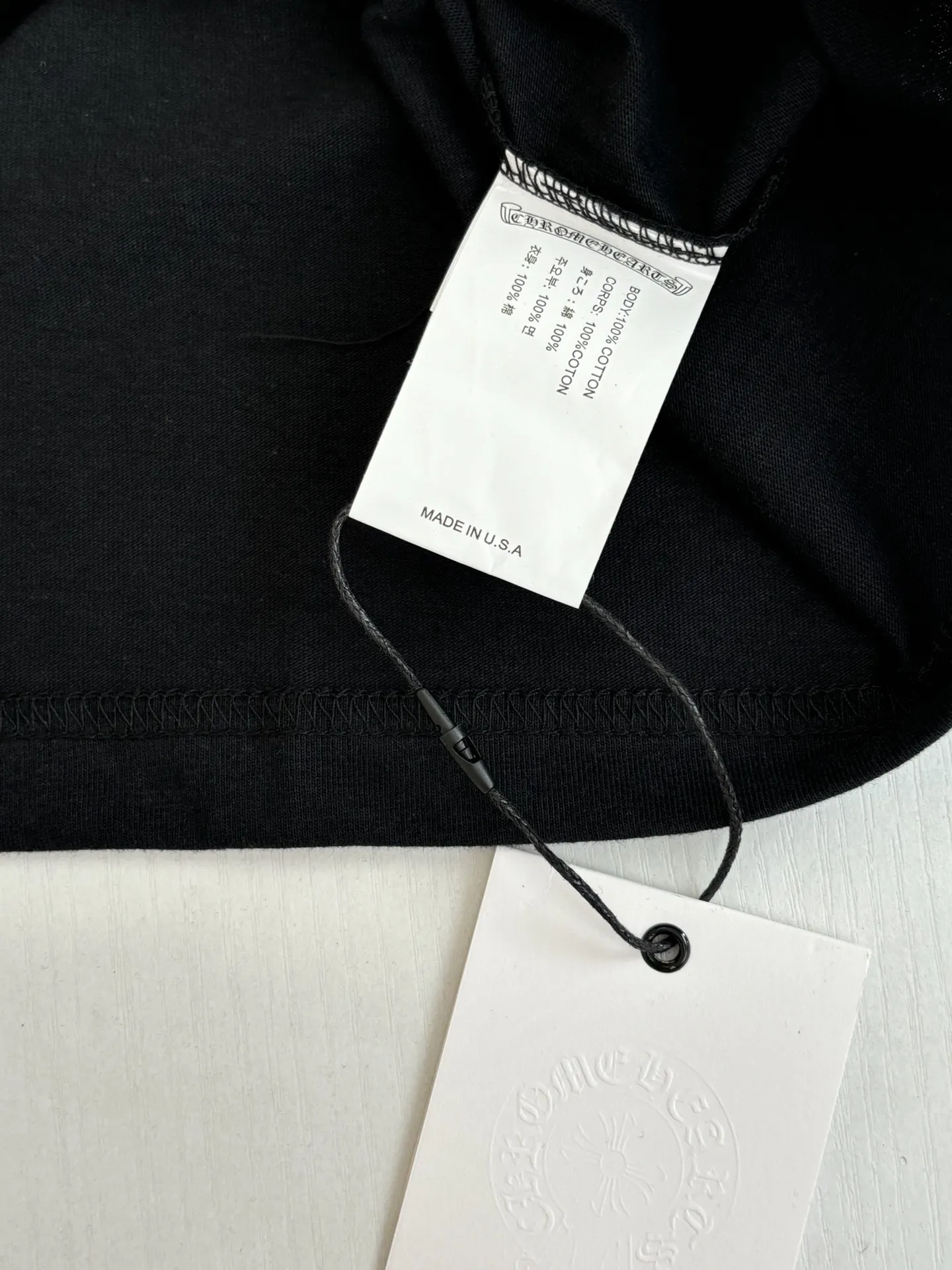 Flocked Cross Logo Long-Sleeve T-Shirt D22018618 — view 10