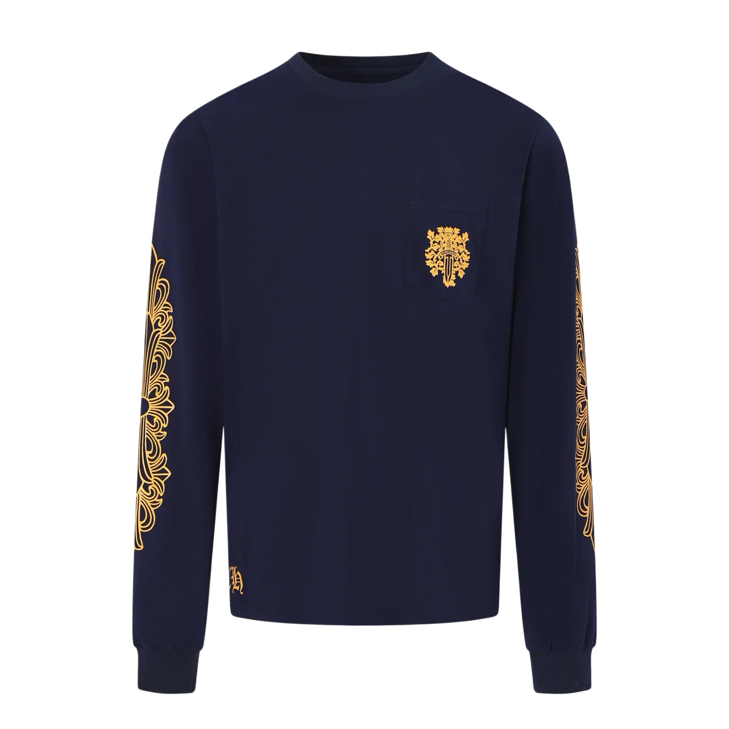 Vine Sword Graphic Long-Sleeve T-Shirt D22022448
