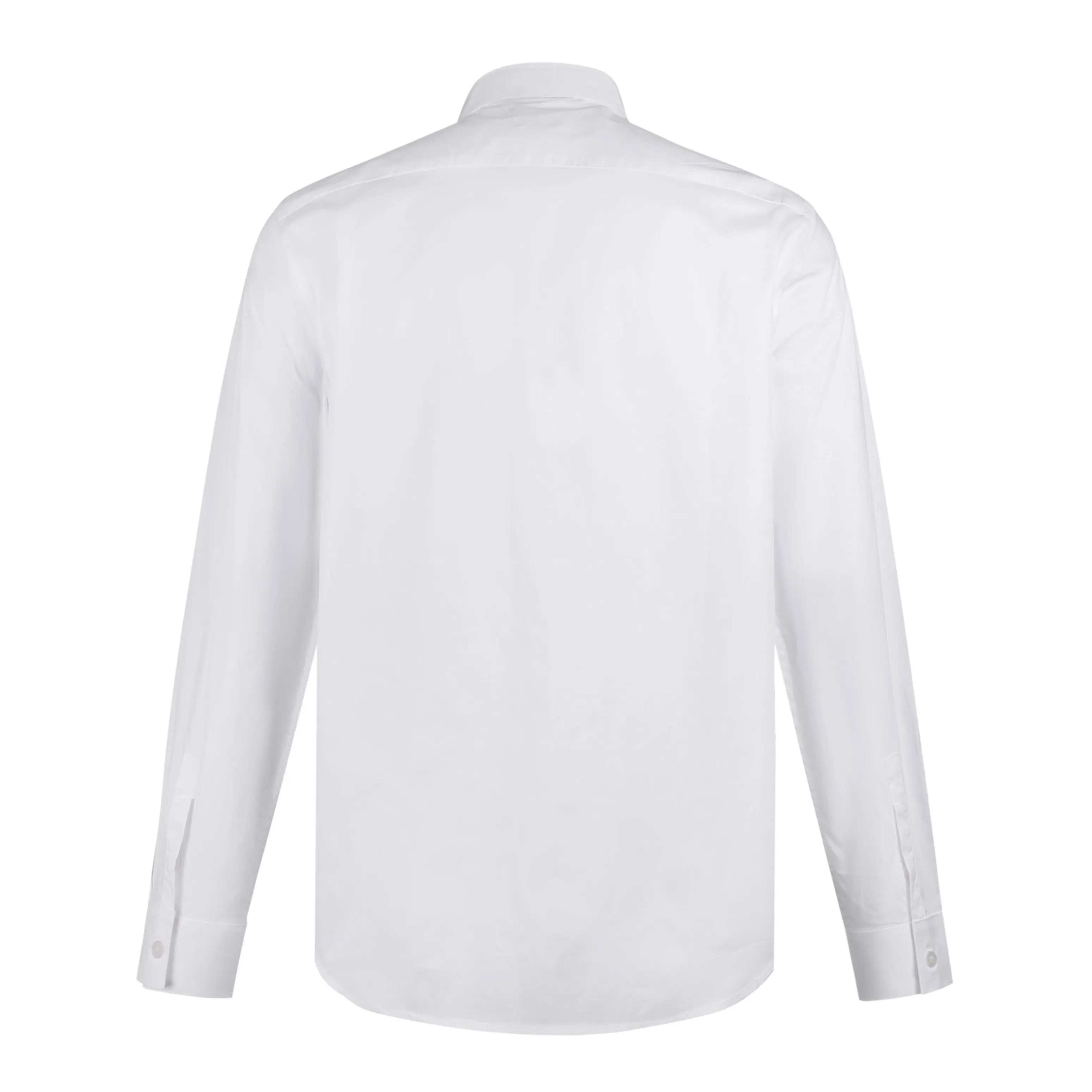 Embroidered Cotton Poplin Long-Sleeve Shirt D22022415 — view 2