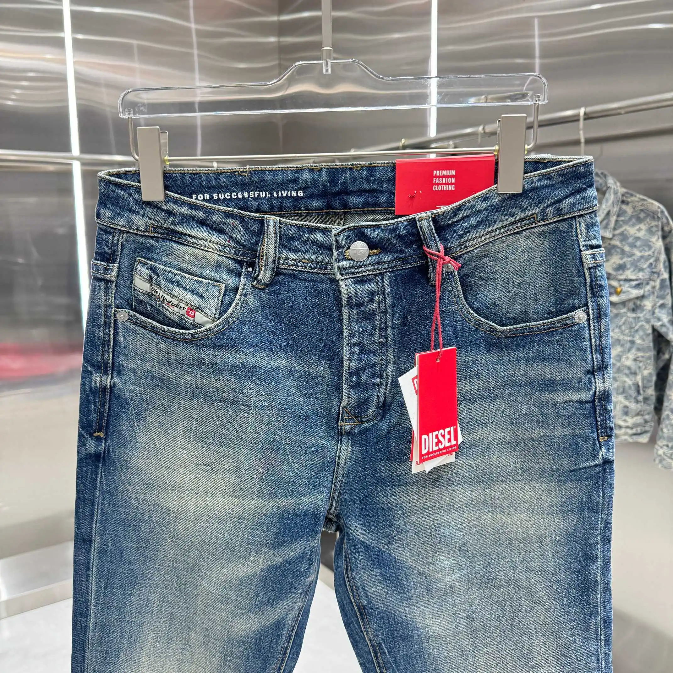Washed Bootcut Flare Jeans D22019123 — view 6