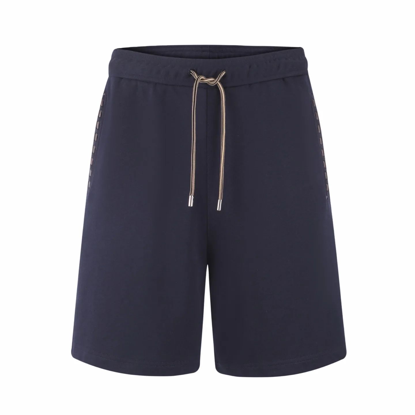 Logo-Patch Cotton-Jersey Bermuda Shorts D22022411