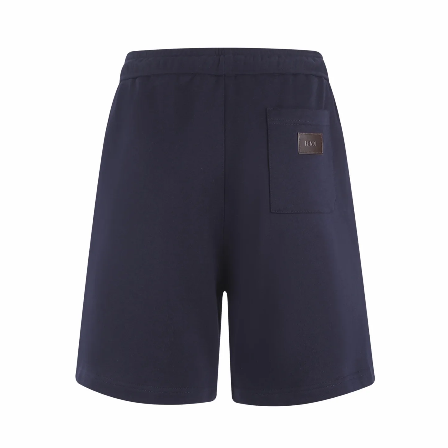 Logo-Patch Cotton-Jersey Bermuda Shorts D22022411 — view 2