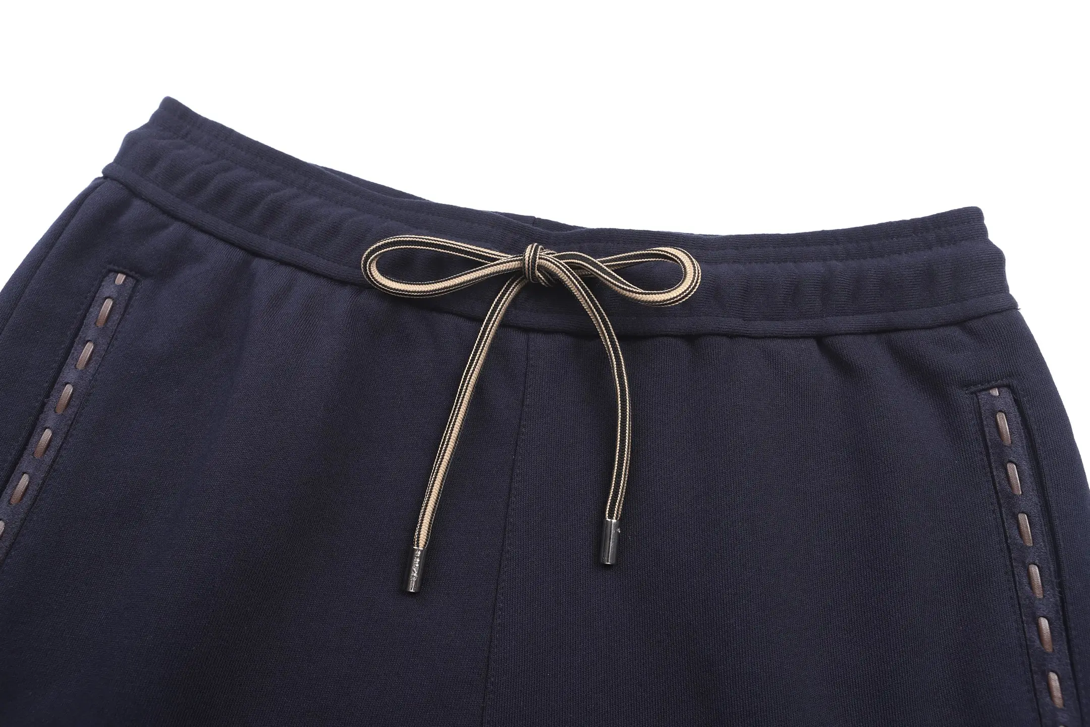 Logo-Patch Cotton-Jersey Bermuda Shorts D22022411 — view 3