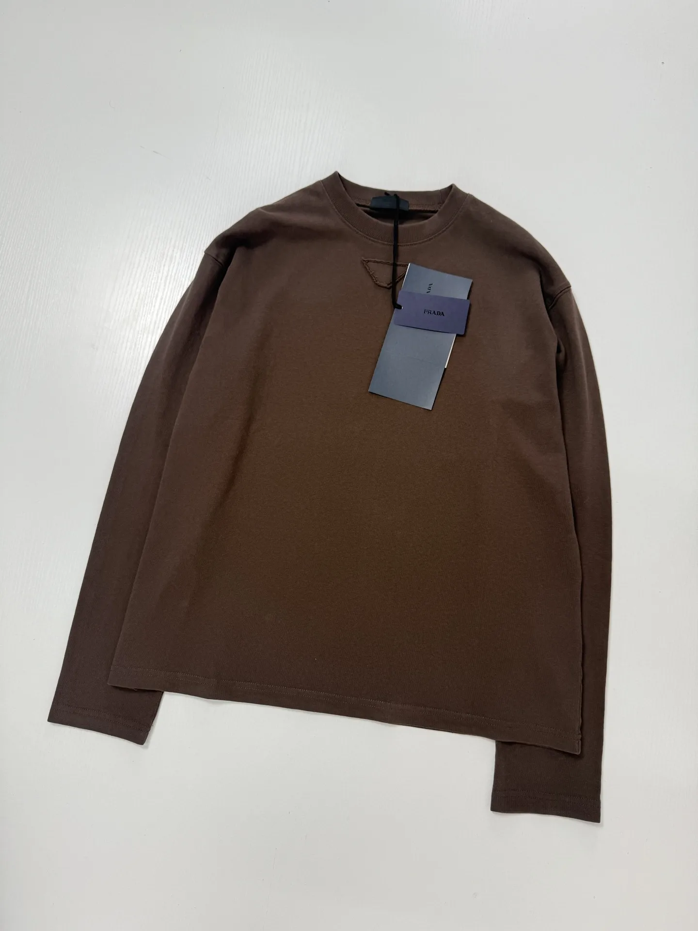 Deconstructed Triangle Logo Long-Sleeve T-Shirt D22021958 — view 3
