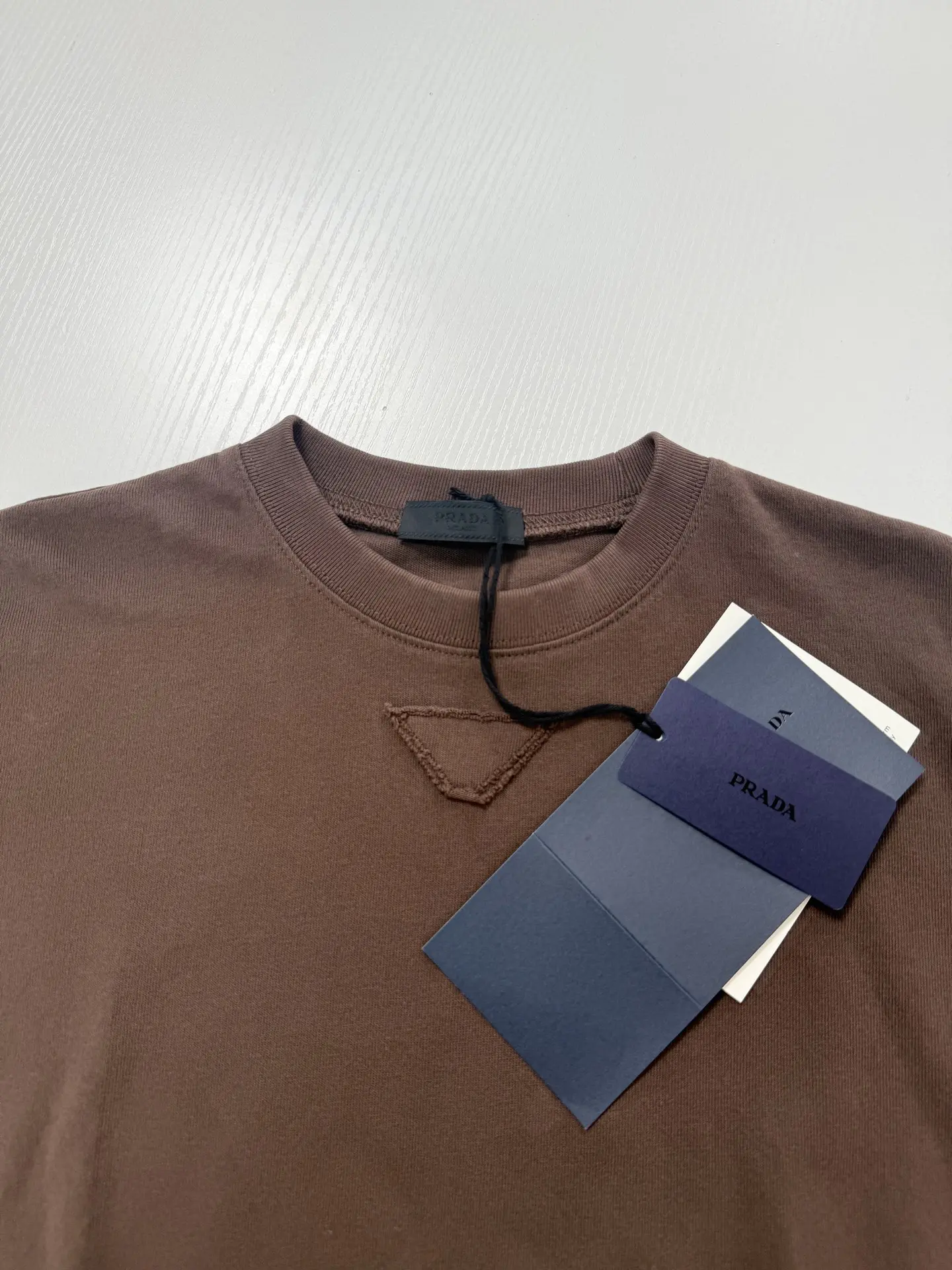Deconstructed Triangle Logo Long-Sleeve T-Shirt D22021958 — view 4