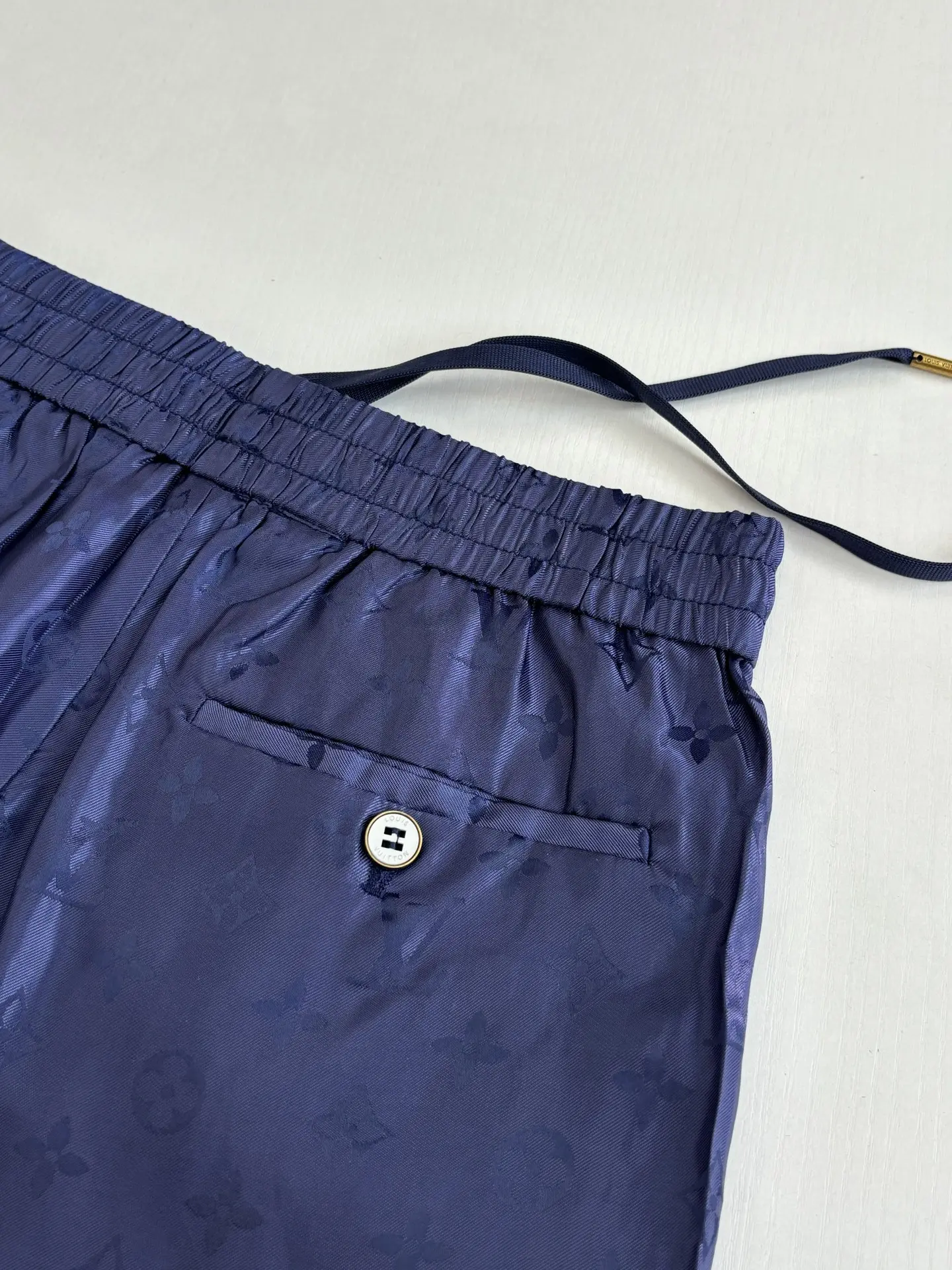Monogram Jacquard Satin Beach Shorts D22518603 — view 7