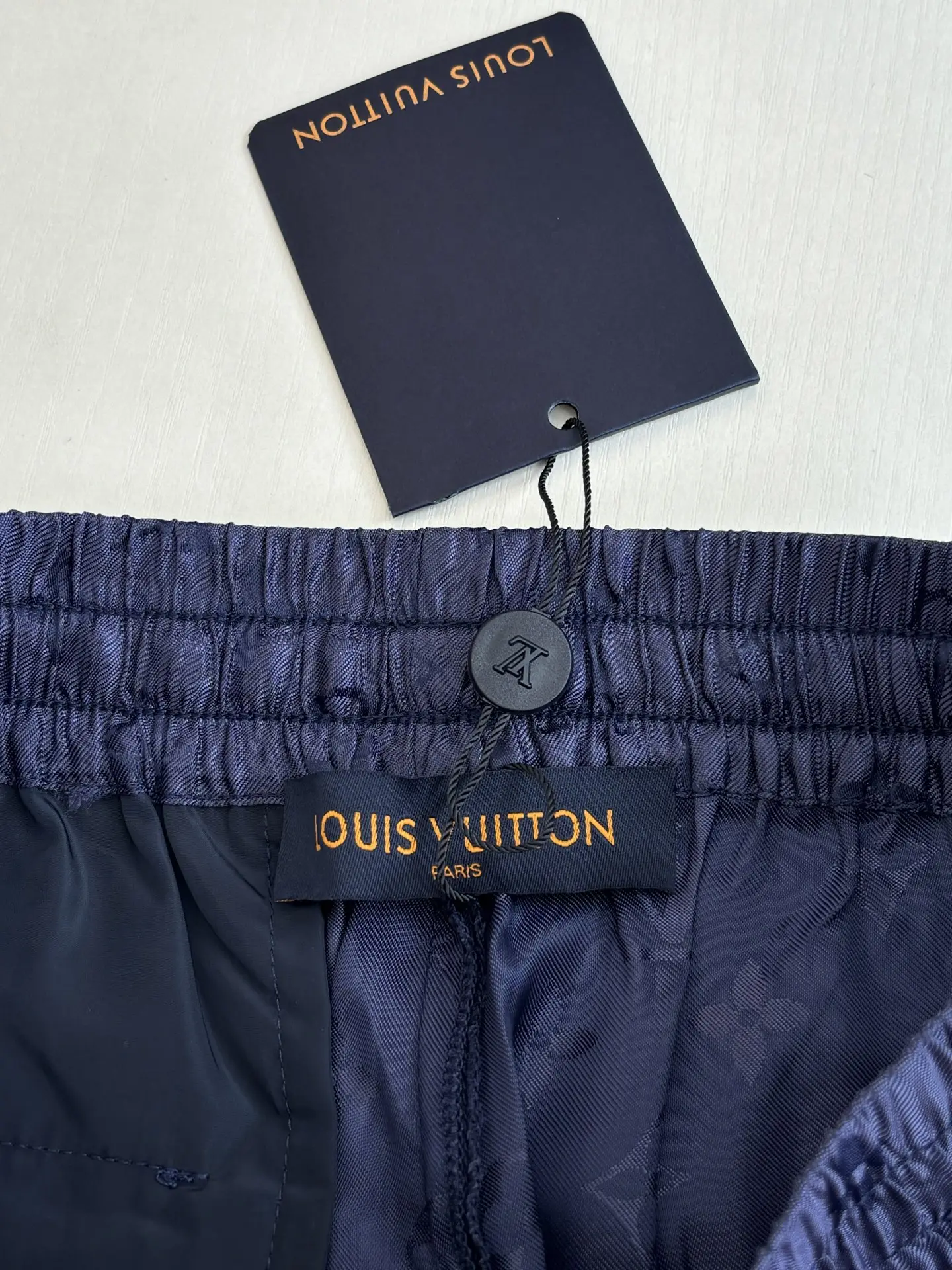 Monogram Jacquard Satin Beach Shorts D22518603 — view 9