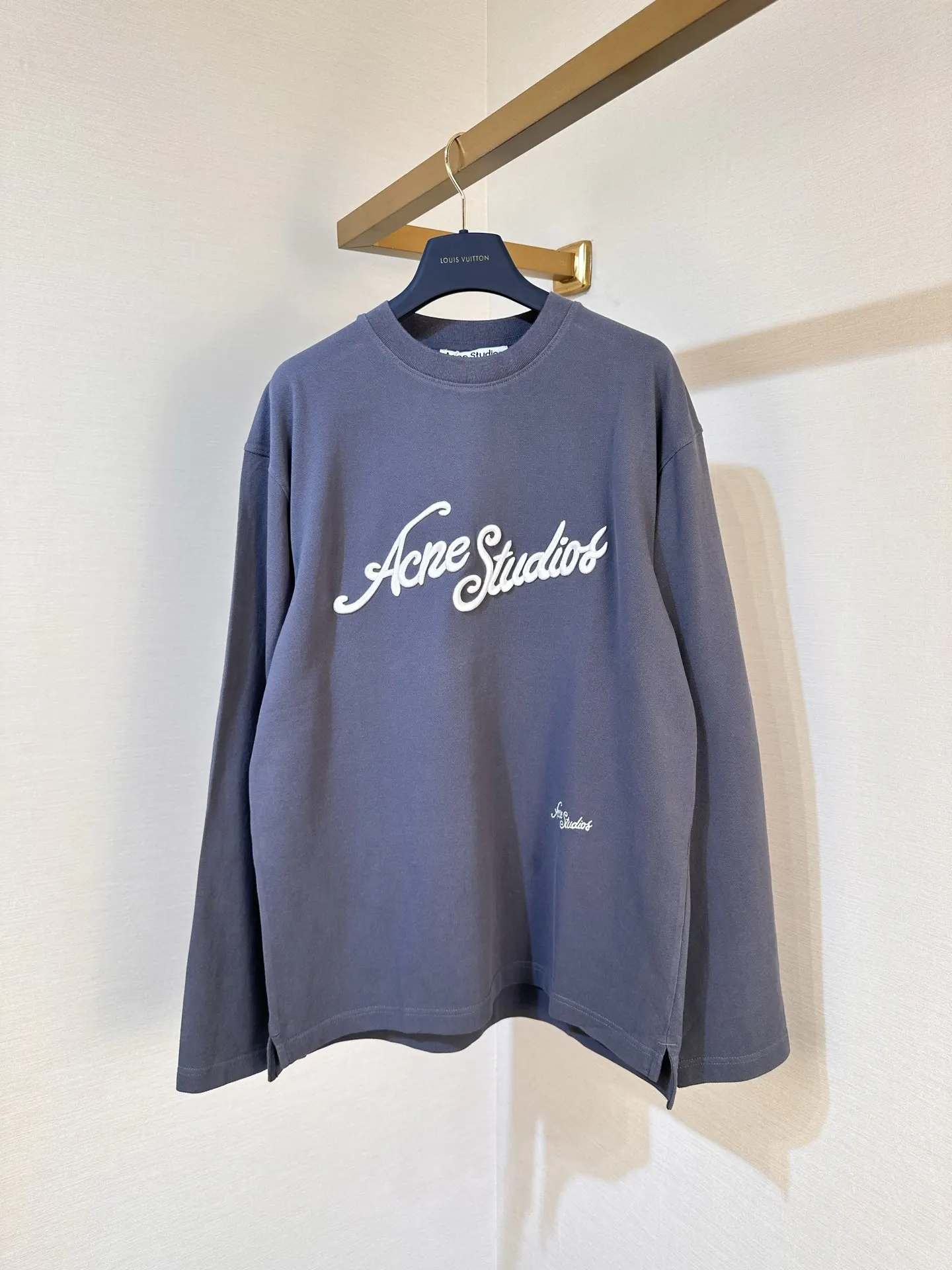 Logo-Embroidered Long-Sleeve T-Shirt D22520402