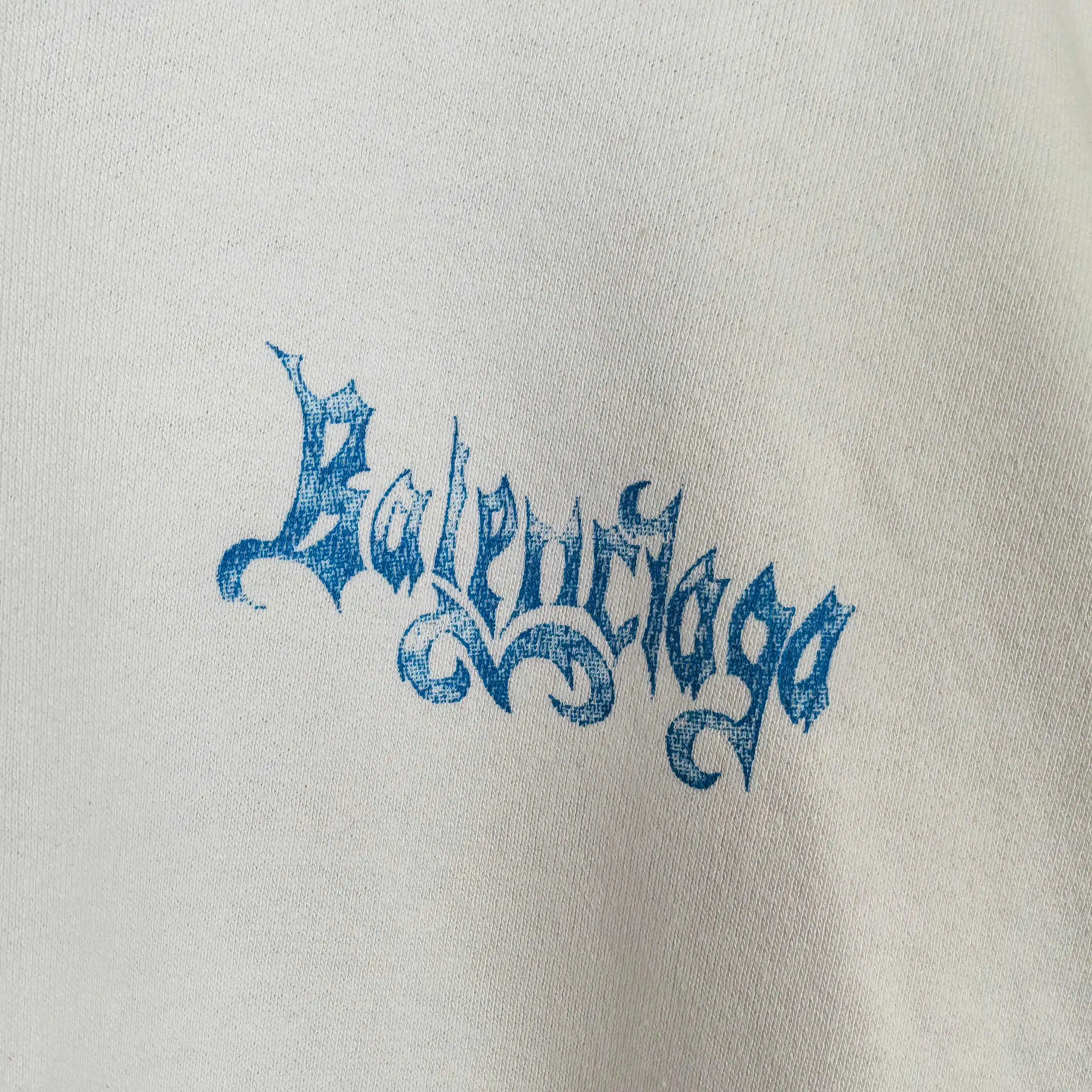 Sketchy Logo Flame Print Zip-Up Hoodie D22524473 — view 8