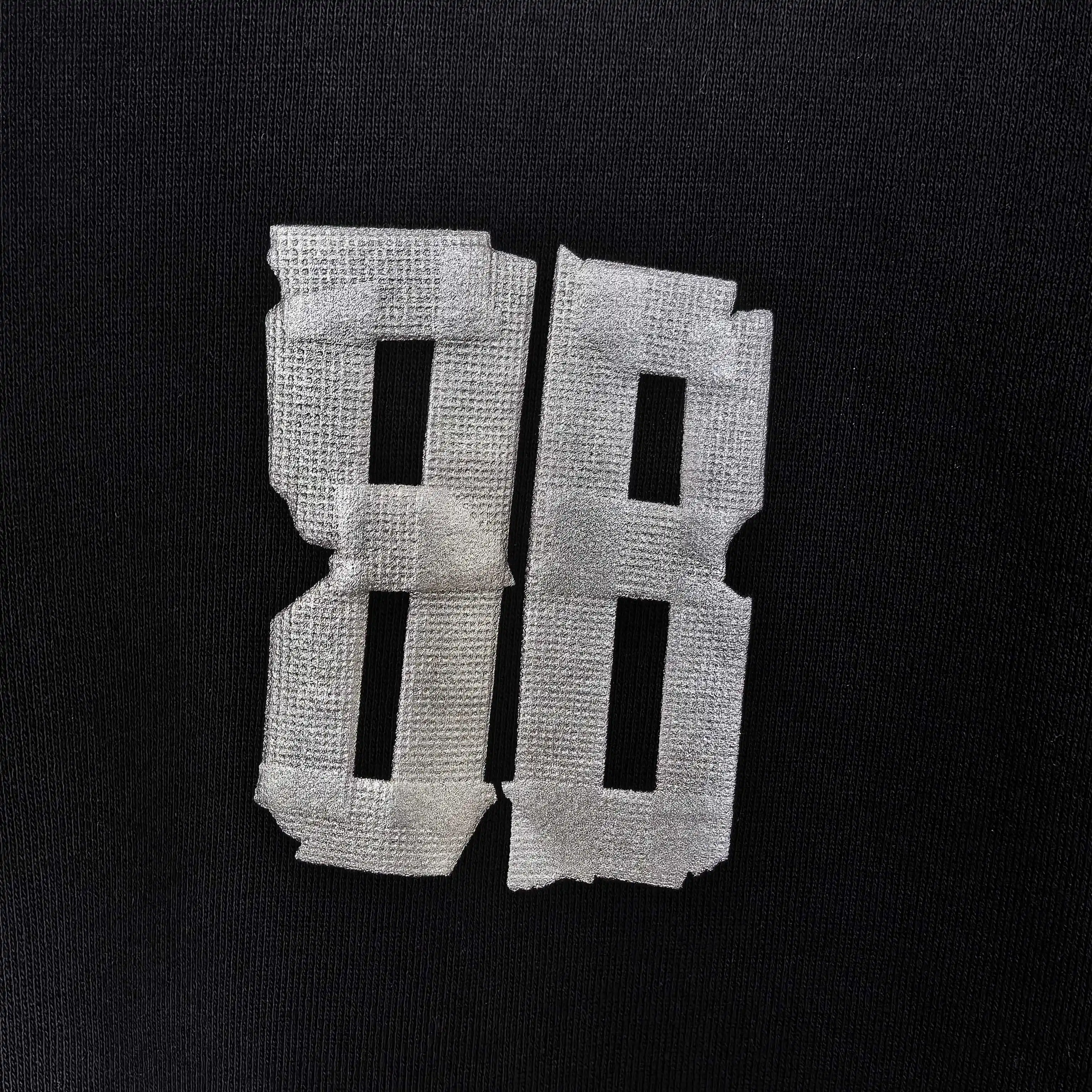 Tape Type Oversized Zip-Up Hoodie D22524500 — view 8