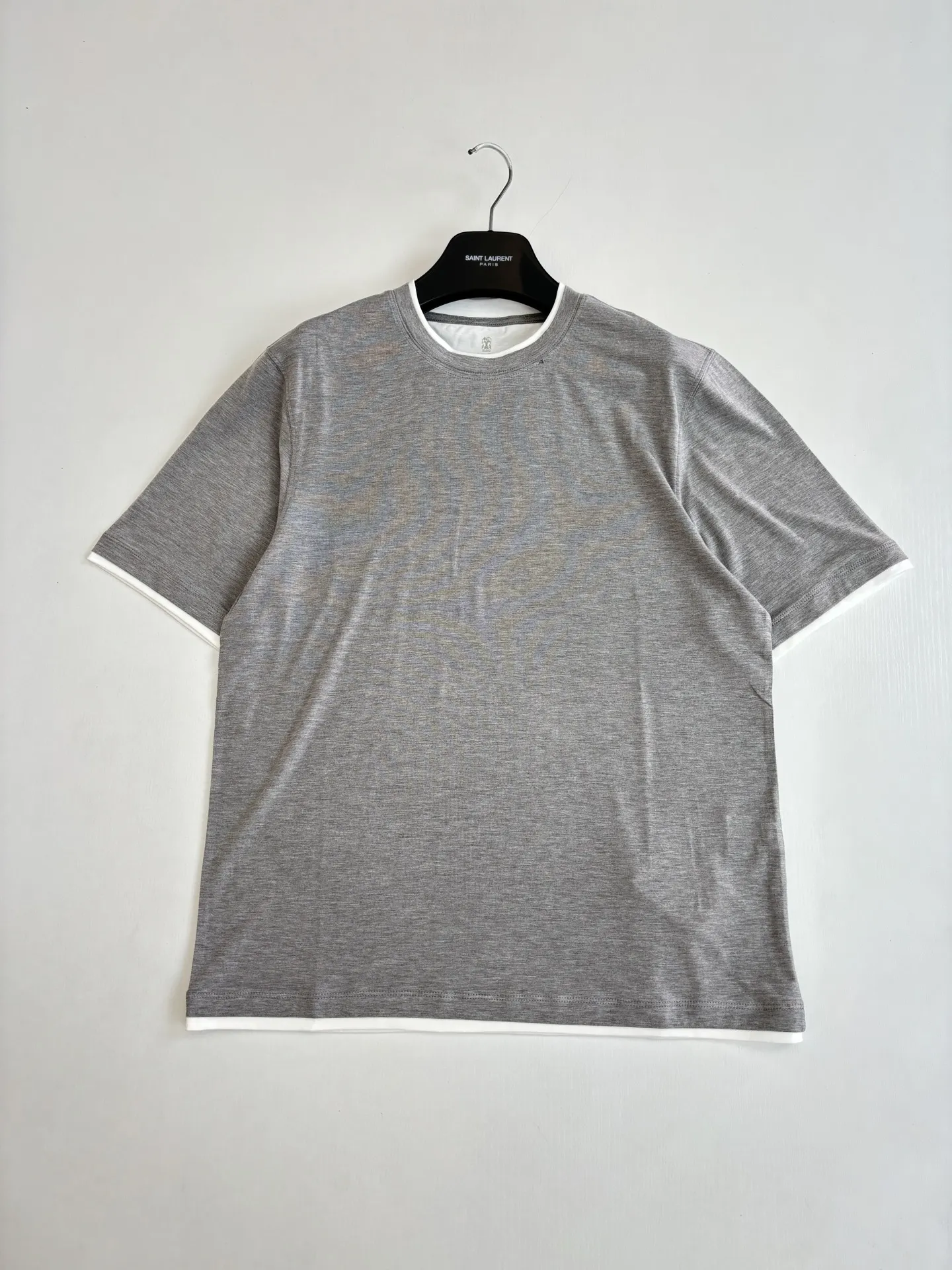 Silk-Blend Layered-Effect T-Shirt D22518643 — view 3