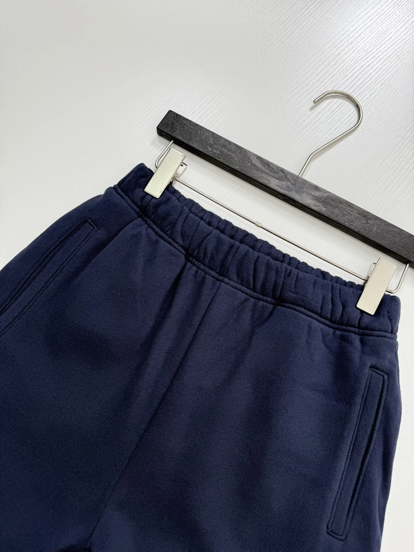 Leather Cross Patch Cotton Jersey Shorts D22521980 — view 4