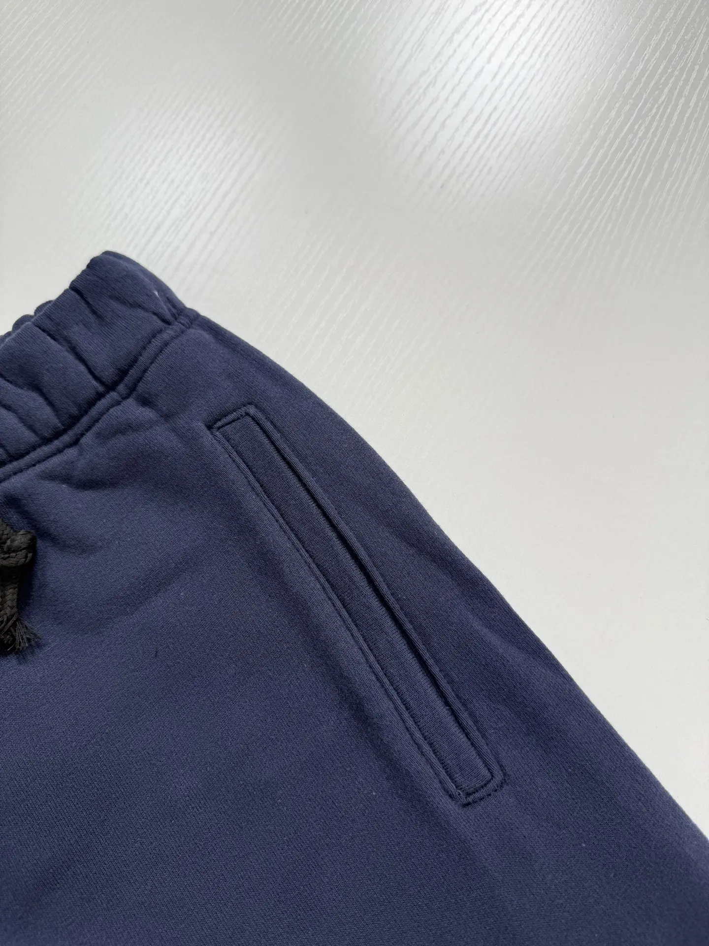 Leather Cross Patch Cotton Jersey Shorts D22521980 — view 6