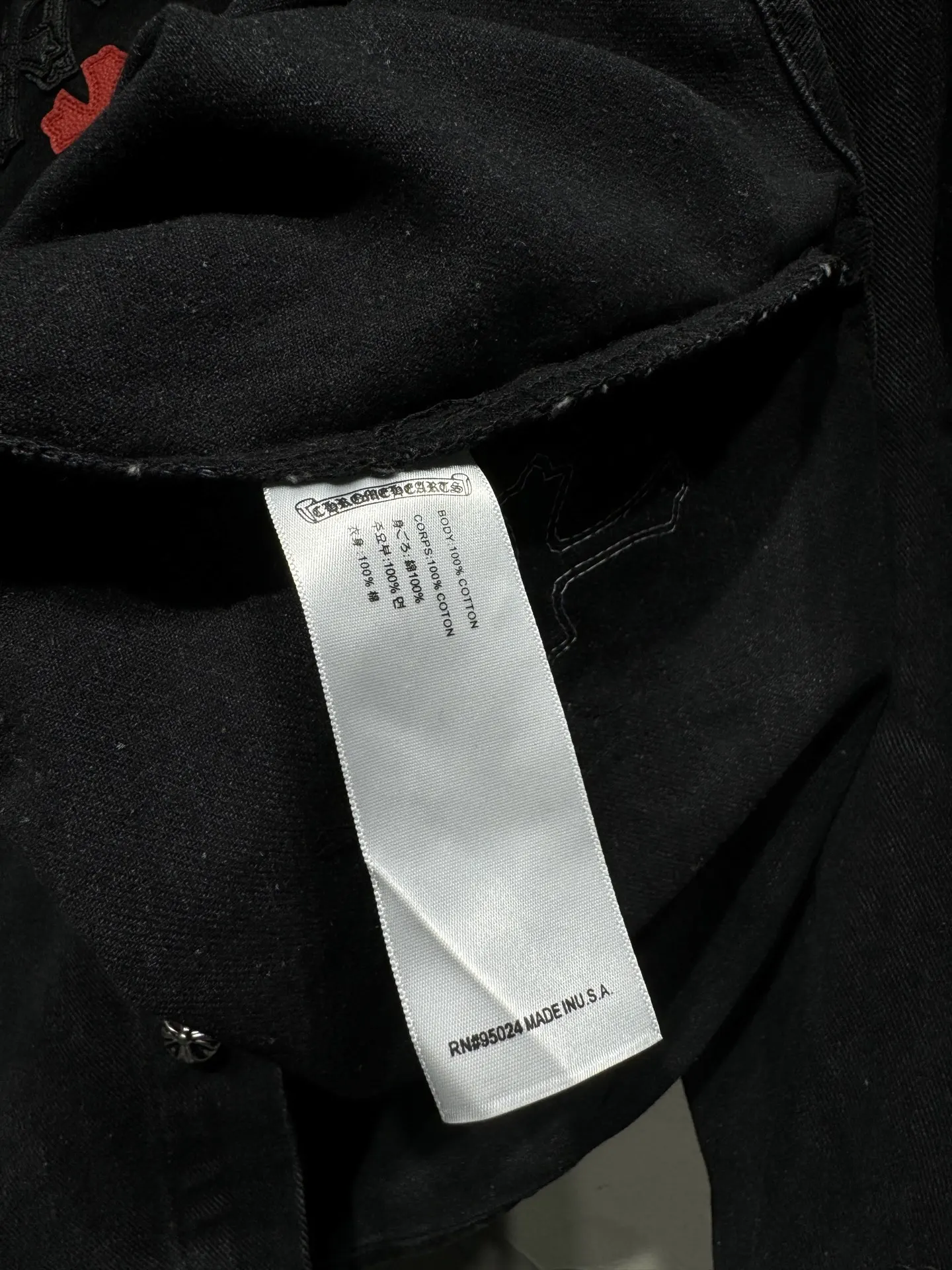 Cross-Patch Denim Overshirt Jacket D22524345 — view 17