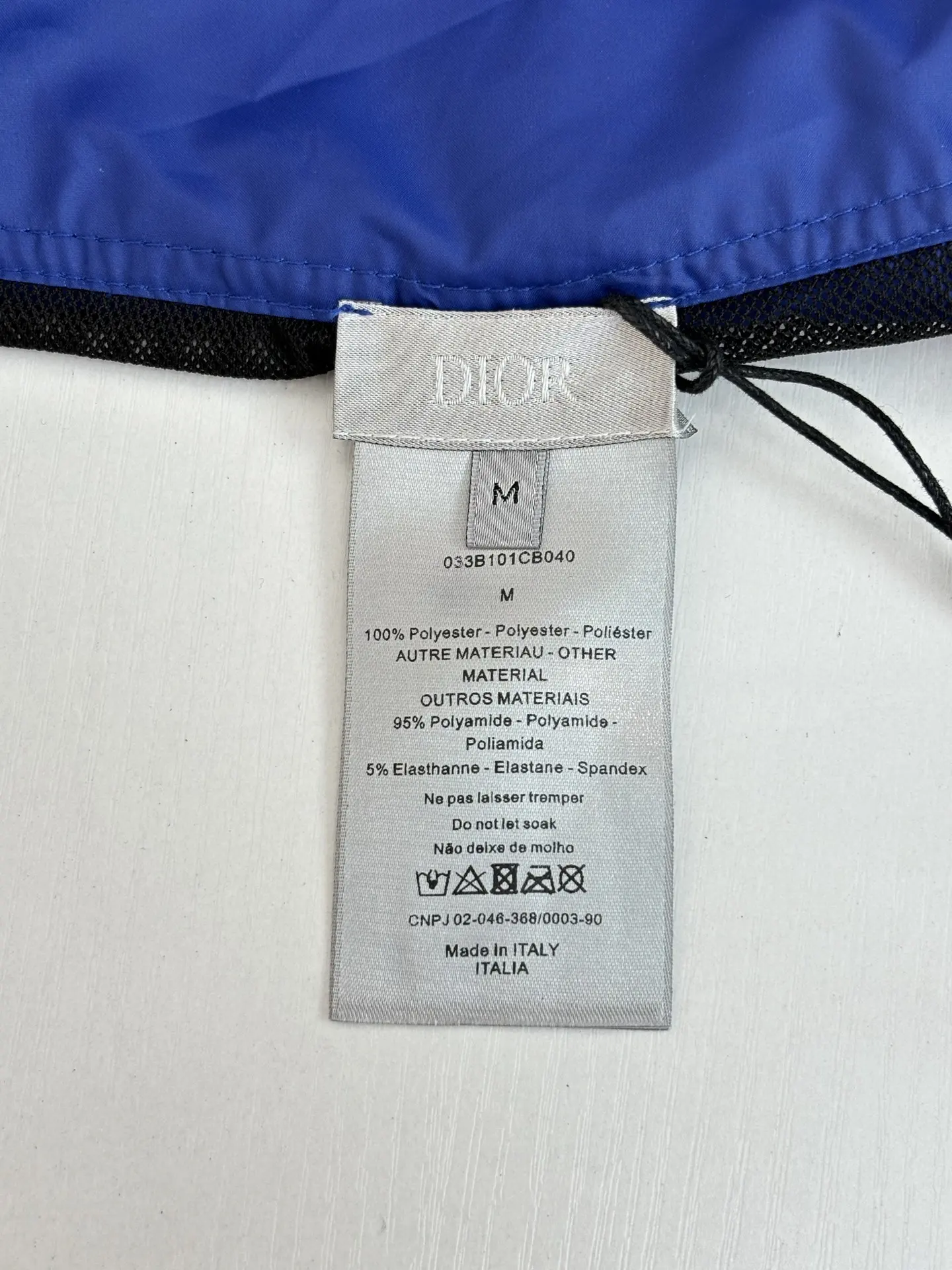 CD Logo Embroidered Swim Shorts D22518728 — view 9