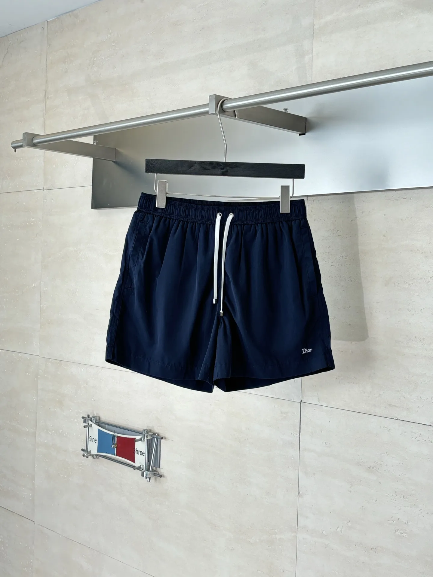 Logo-Embroidered Technical Nylon Swim Shorts D22518732