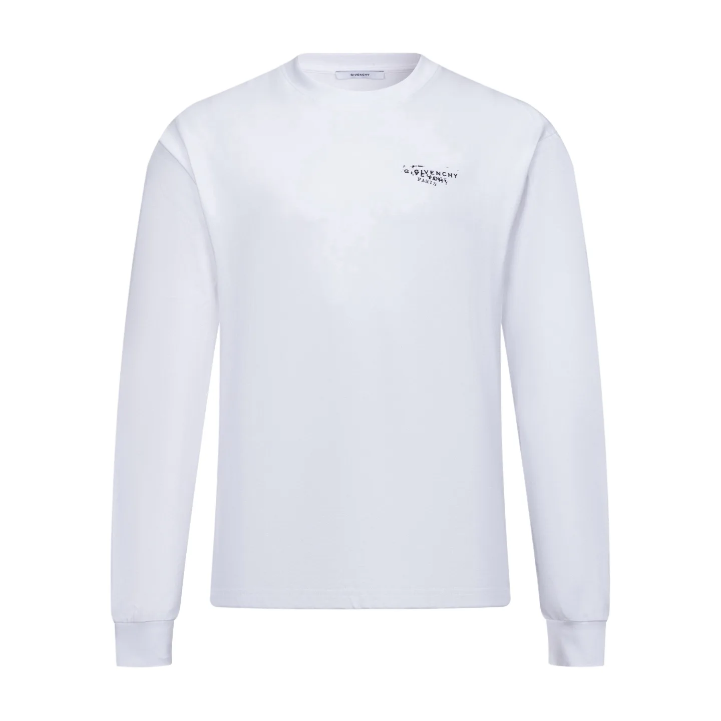Stamp Logo Long-Sleeve Cotton T-Shirt D22518784
