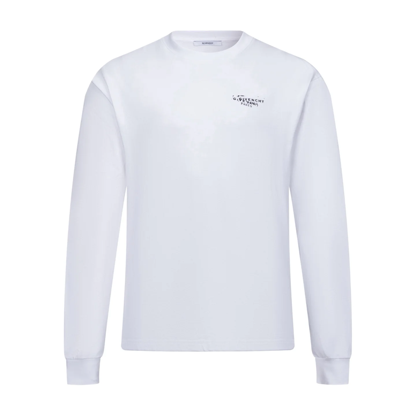 Stamp Logo Long-Sleeve Cotton T-Shirt D22518784