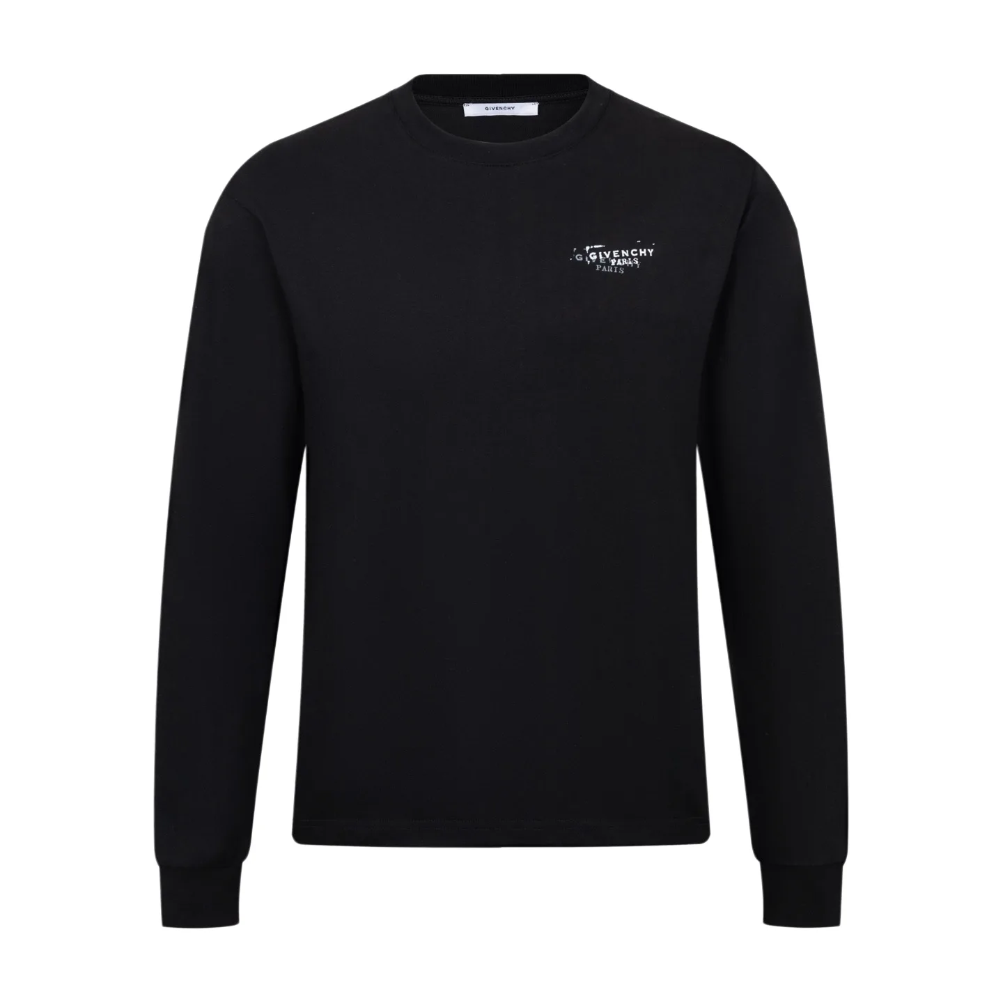 Stamp Logo Long-Sleeve Cotton T-Shirt D22518783
