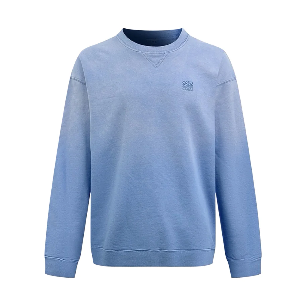 Anagram Embroidered Gradient Cotton Sweatshirt D22522529