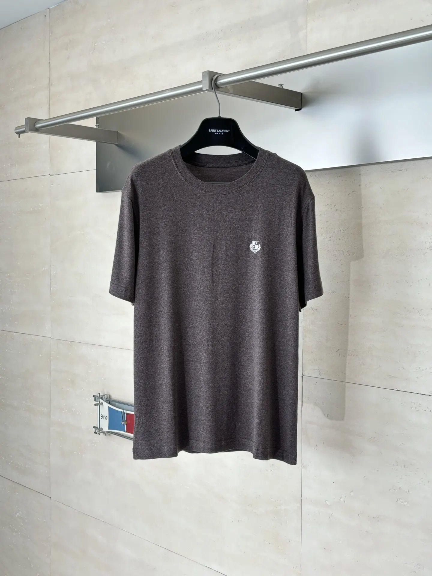 Embroidered Logo Tencel-Blend T-Shirt D22518645