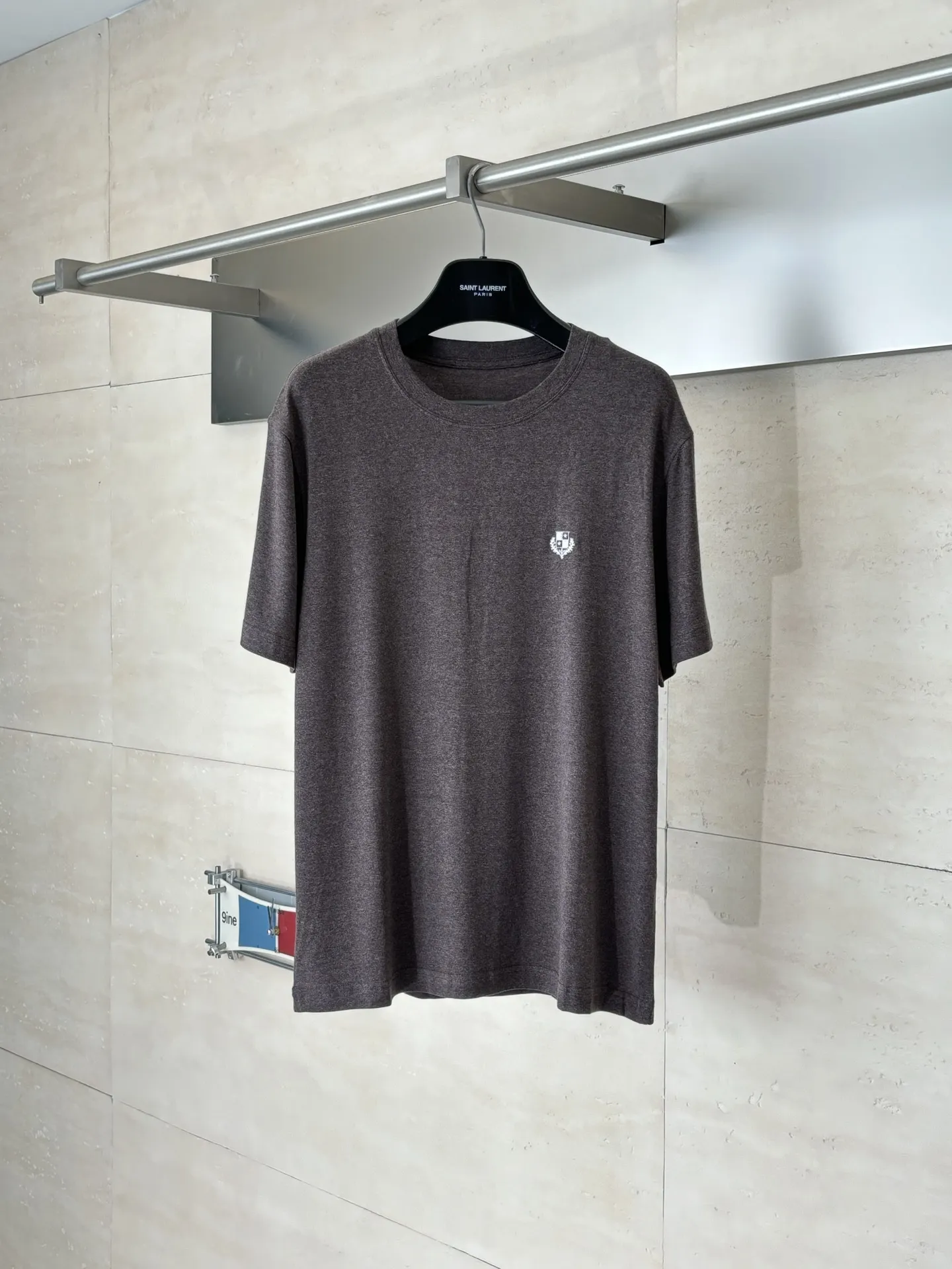 Embroidered Logo Tencel-Blend T-Shirt D22518645