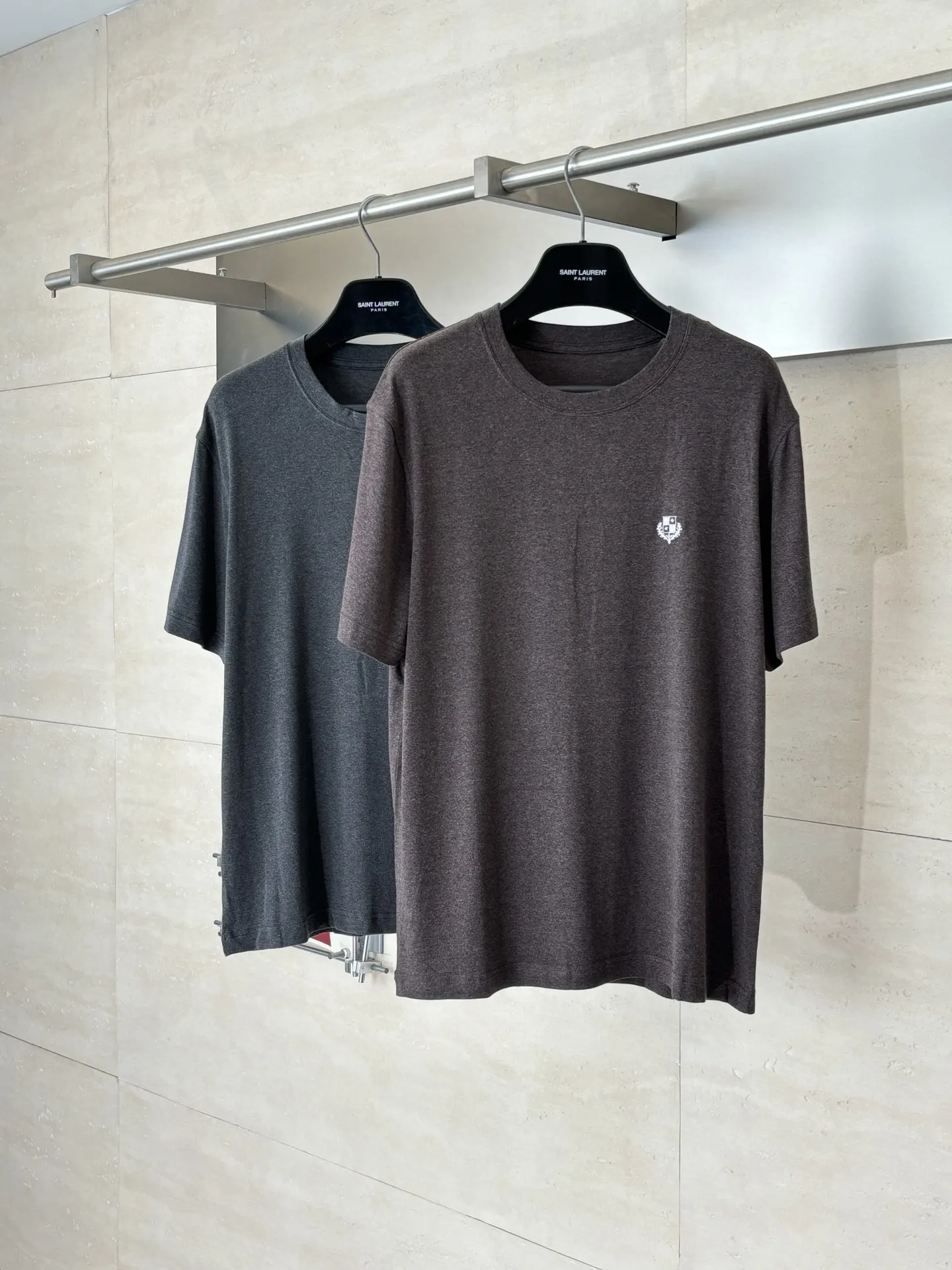 Embroidered Logo Tencel-Blend T-Shirt D22518645 — view 4