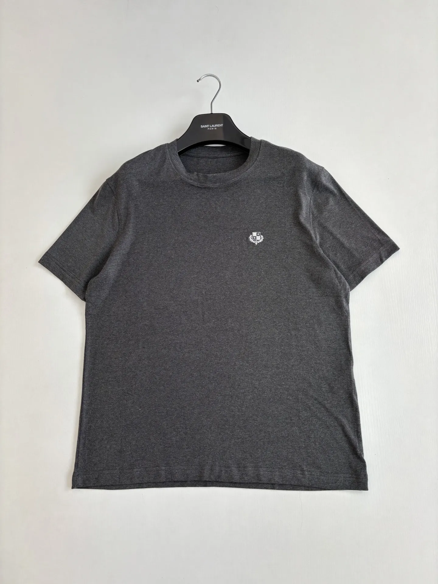 Embroidered Crest Tencel-Blend T-Shirt D22518646 — view 3