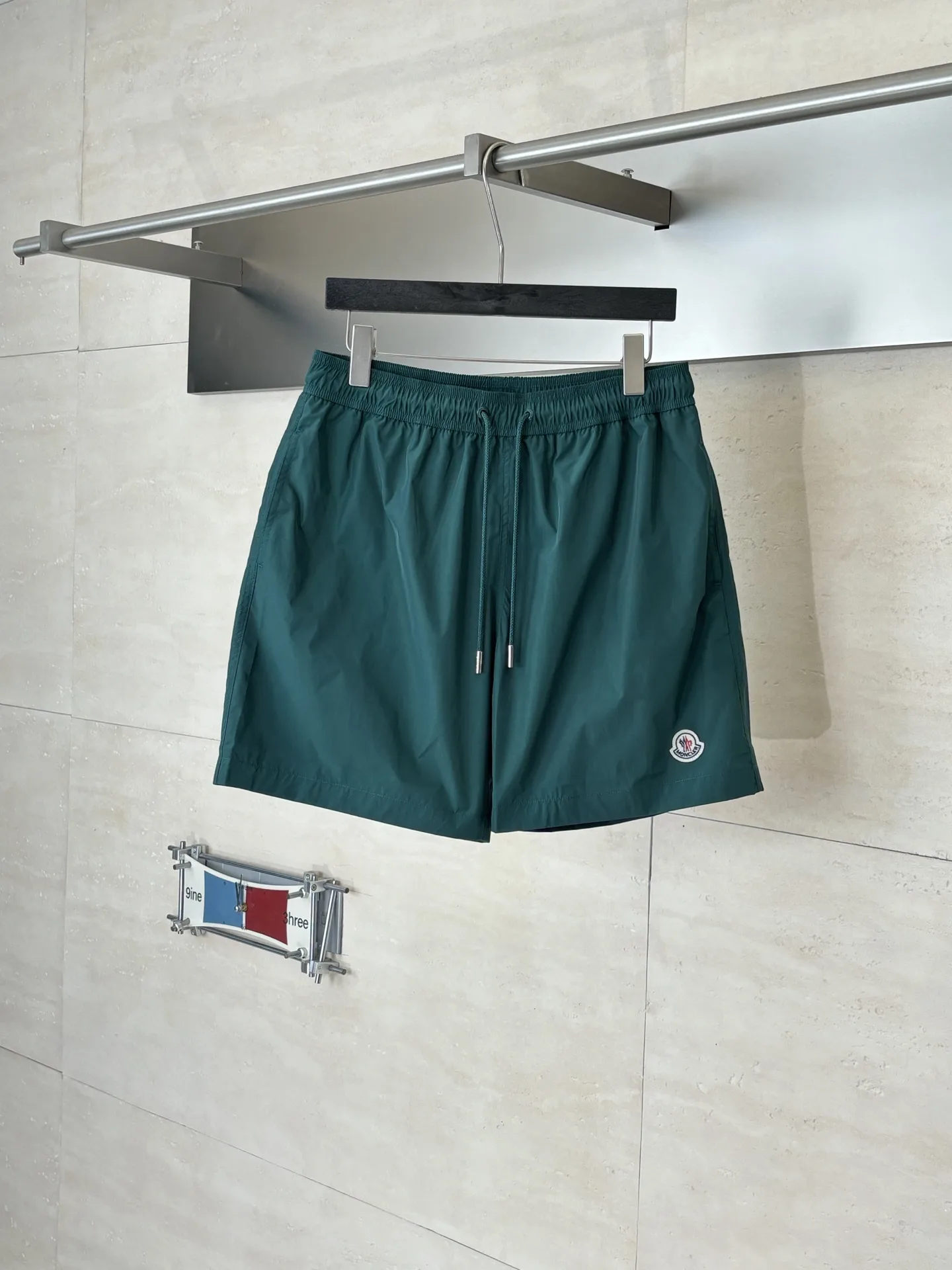 Logo-Patch Shell Swim Shorts D22518605