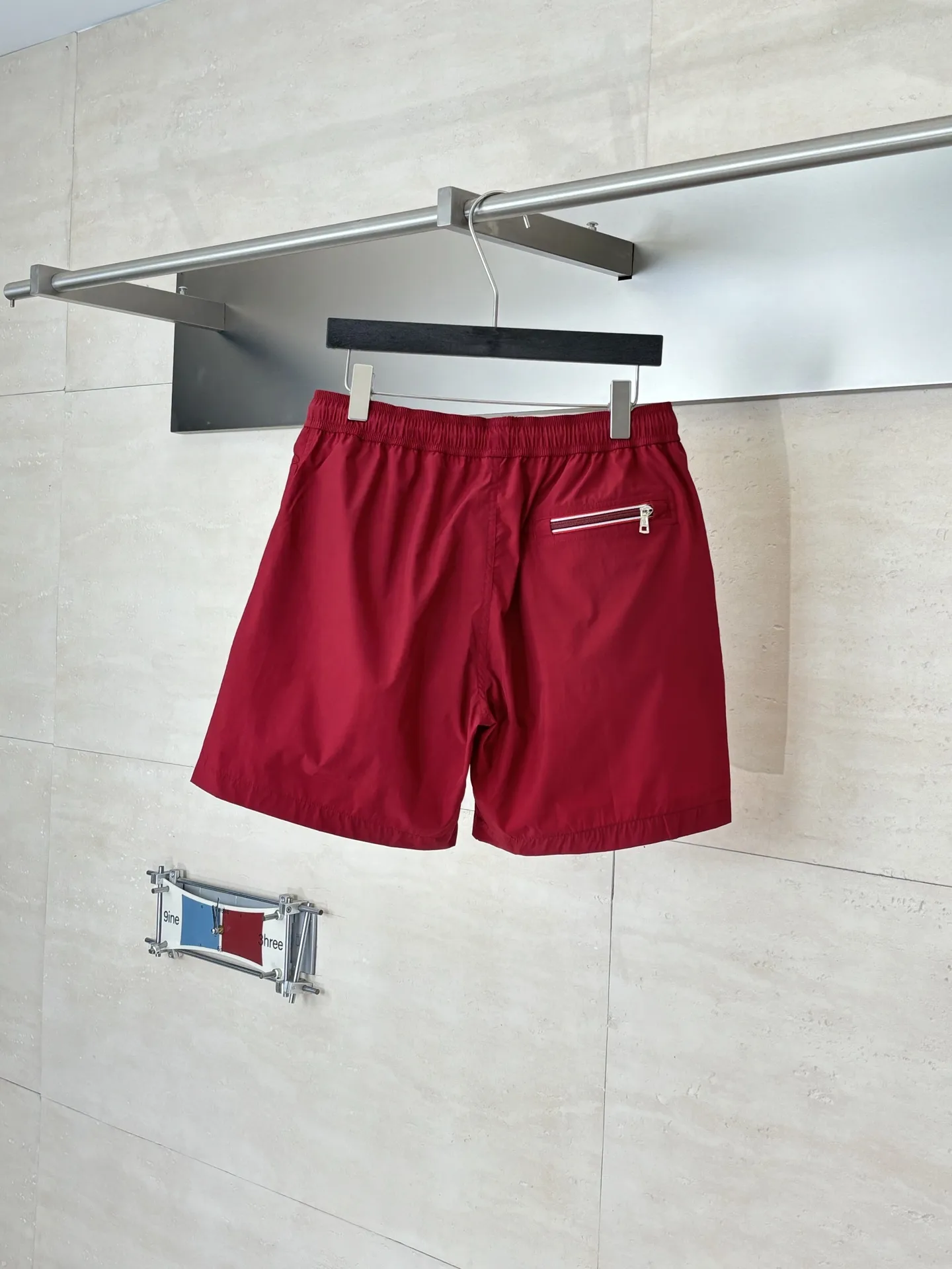 Logo-Patch Nylon Swim Shorts D22518606 — view 2