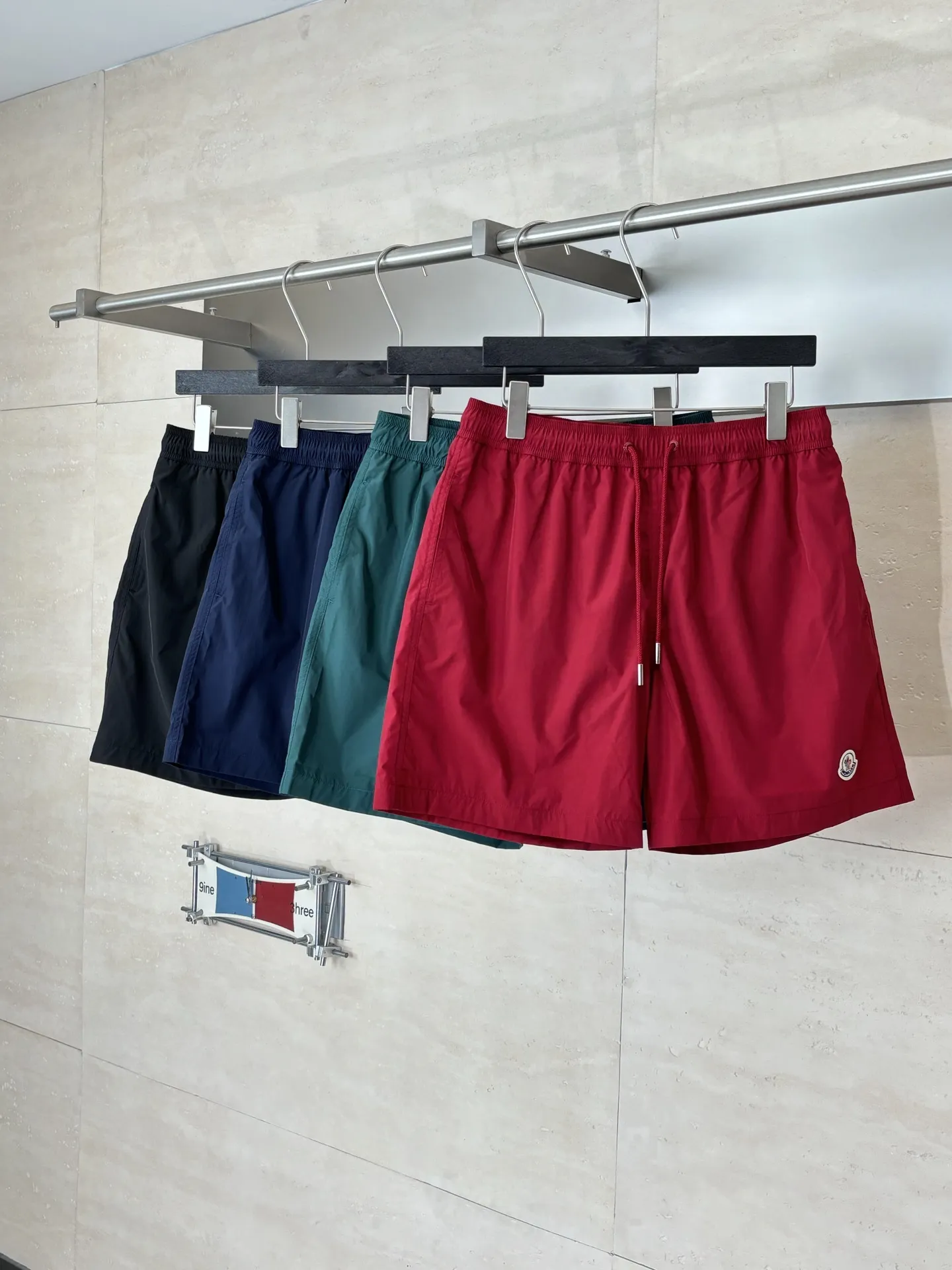 Logo-Patch Nylon Swim Shorts D22518606 — view 4
