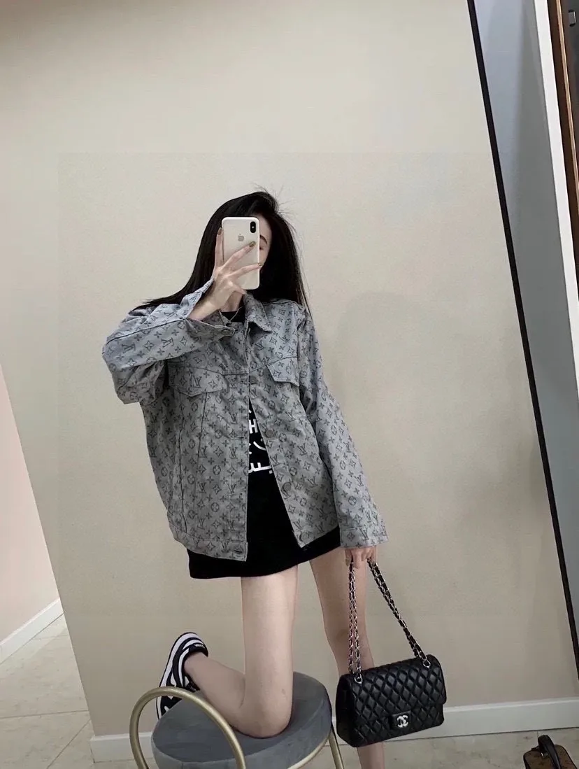 Monogram Jacquard Denim Jacket D22513856 — view 6