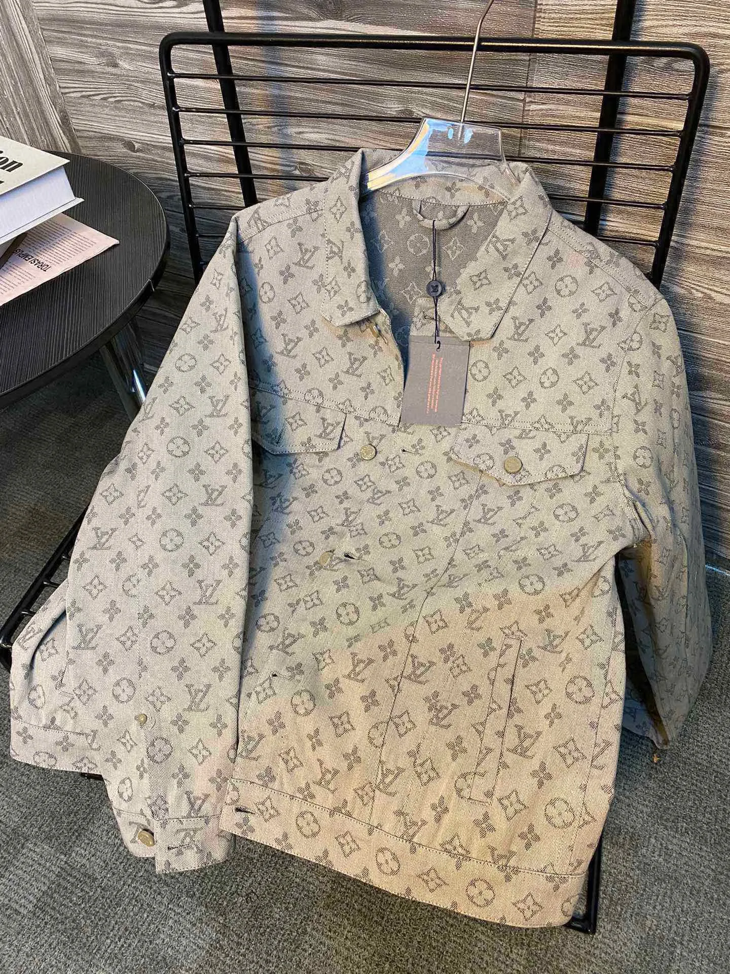 Monogram Jacquard Denim Jacket D22513857 — view 6