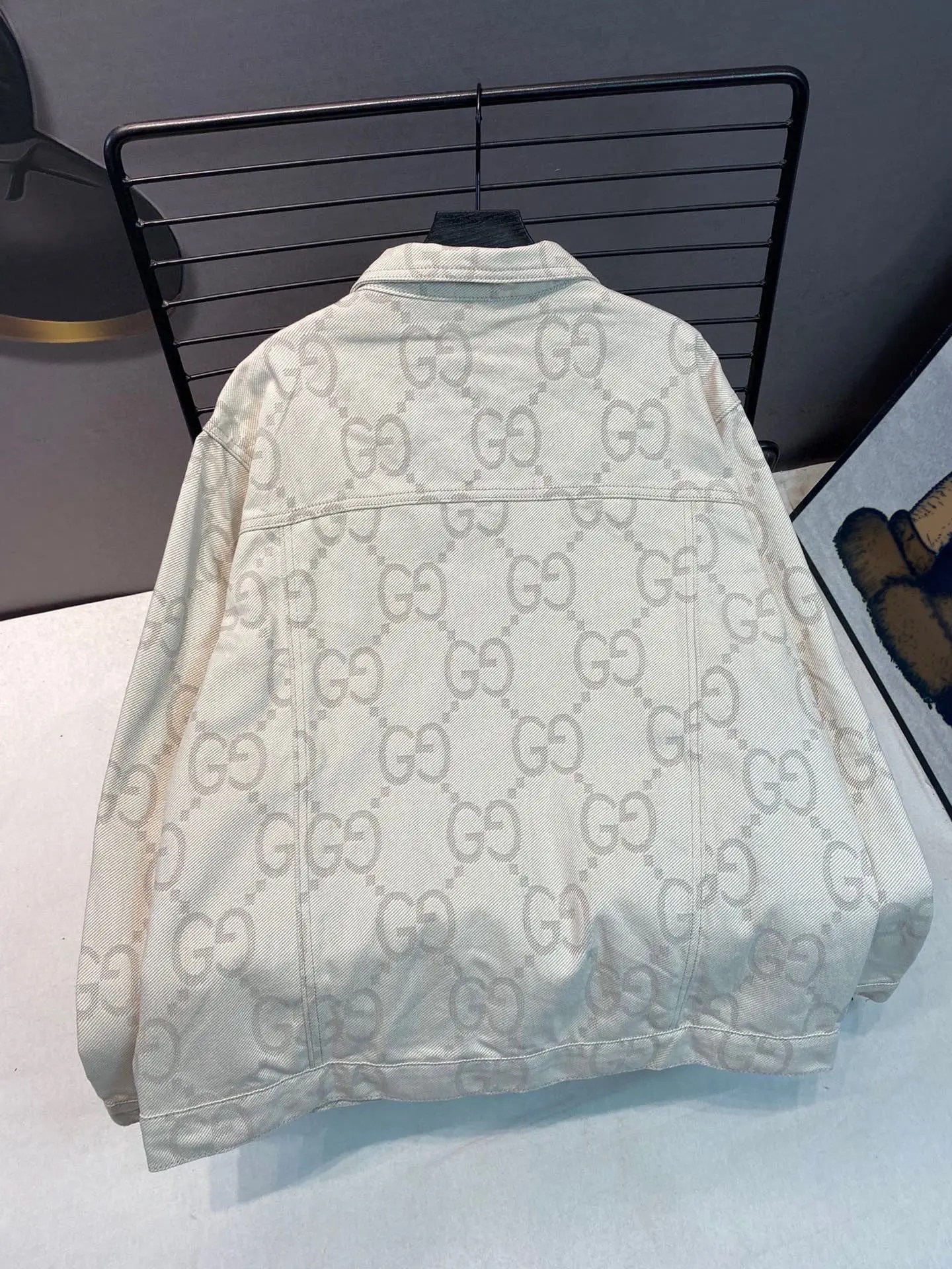 GG Jacquard Denim Jacket D22513843 — view 7