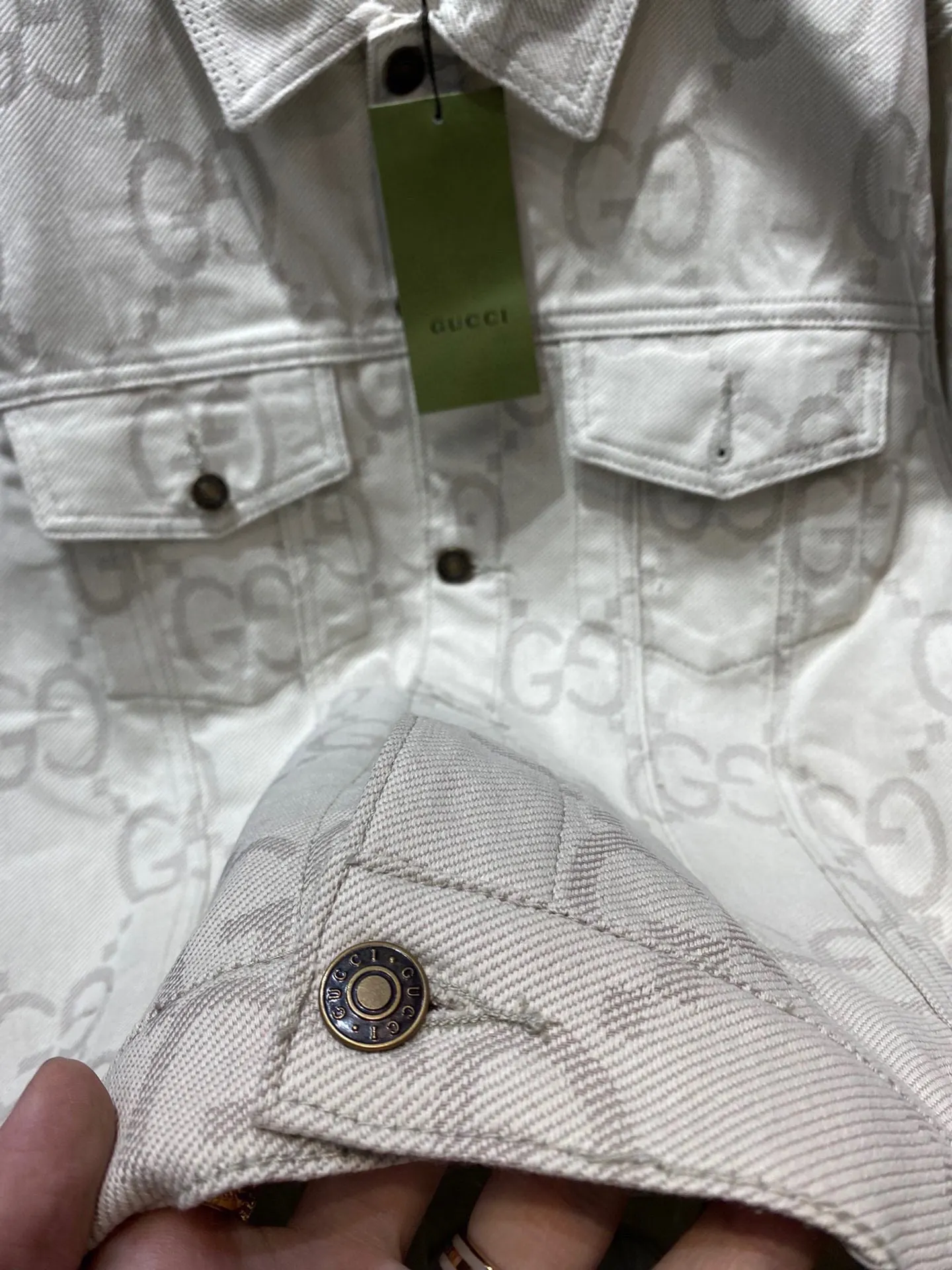 GG Jacquard Denim Jacket D22513843 — view 14