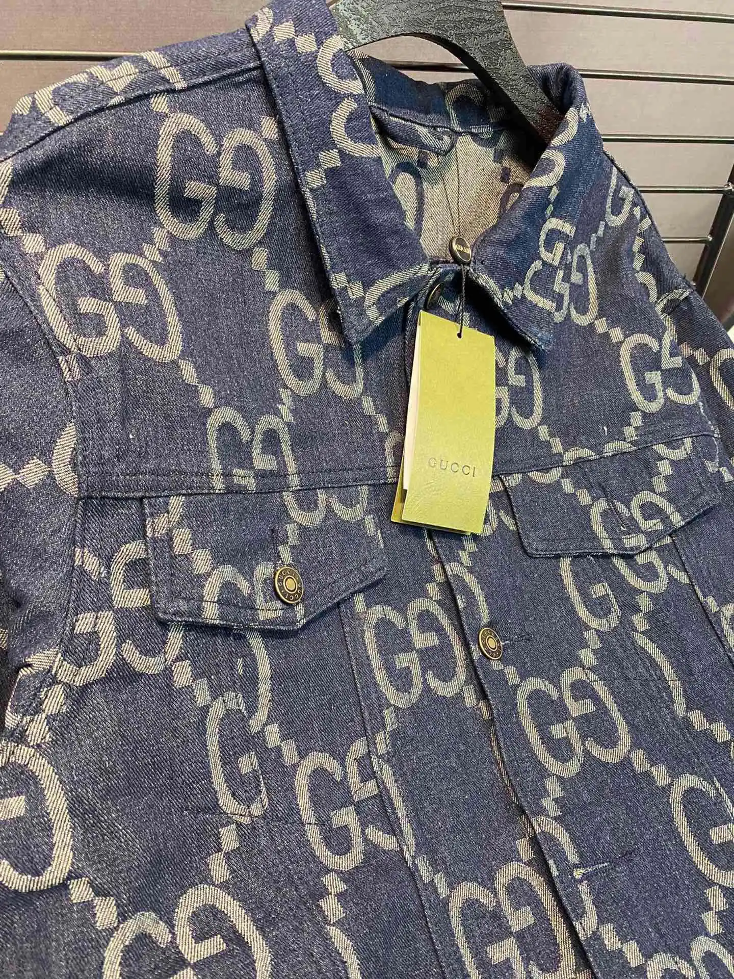 GG Jacquard Denim Jacket D22513843 — view 18