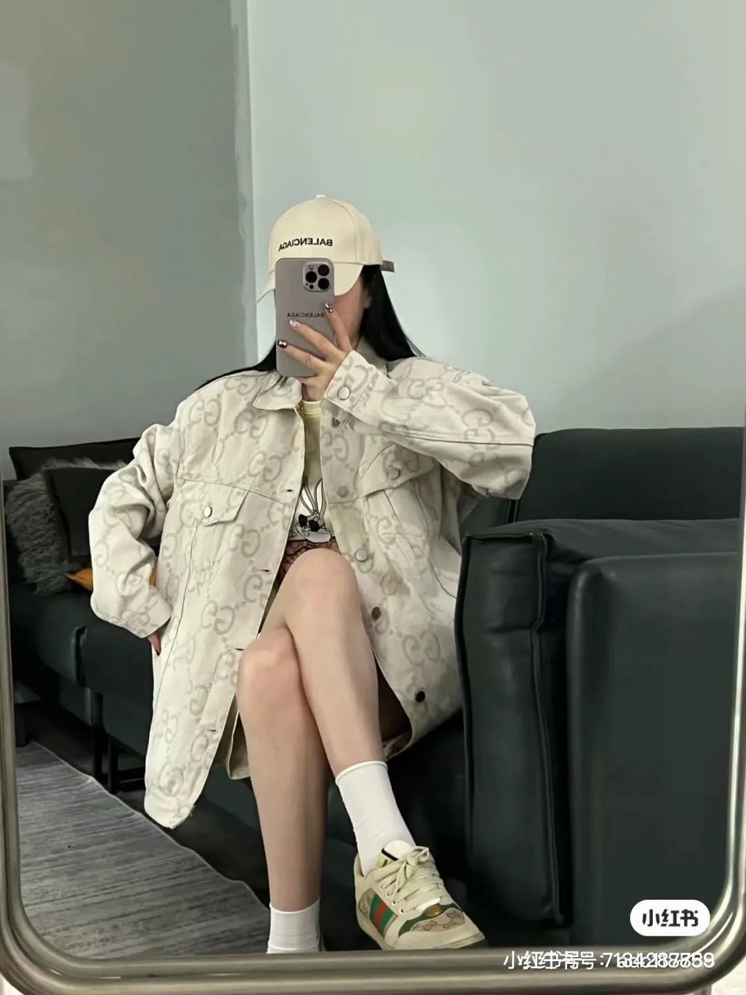 GG Jacquard Denim Jacket D22513842 — view 18