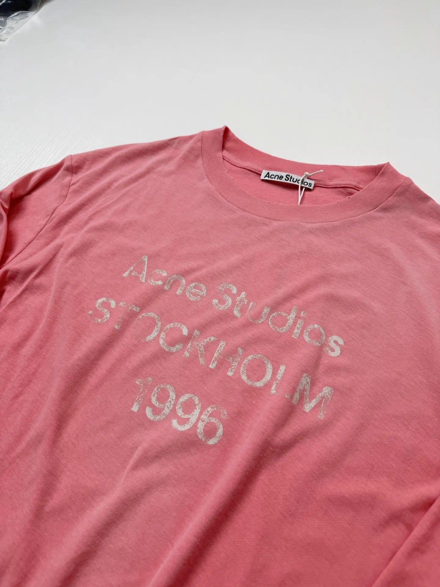 Distressed Logo-Print Cotton-Blend Long-Sleeved T-Shirt D22818659 — view 5