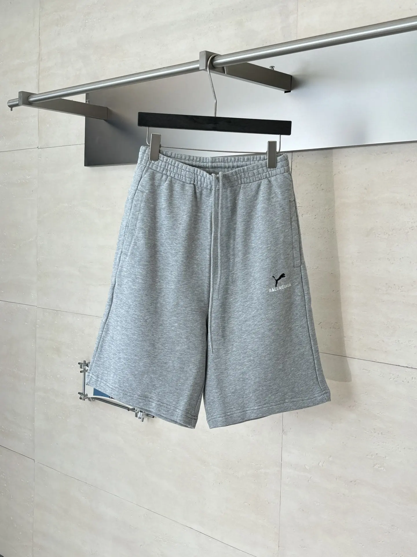 Embroidered Logo Cotton-Jersey Shorts D22818625