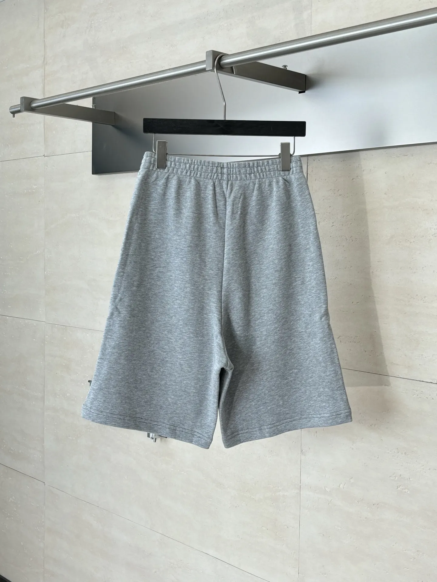 Embroidered Logo Cotton-Jersey Shorts D22818625 — view 2