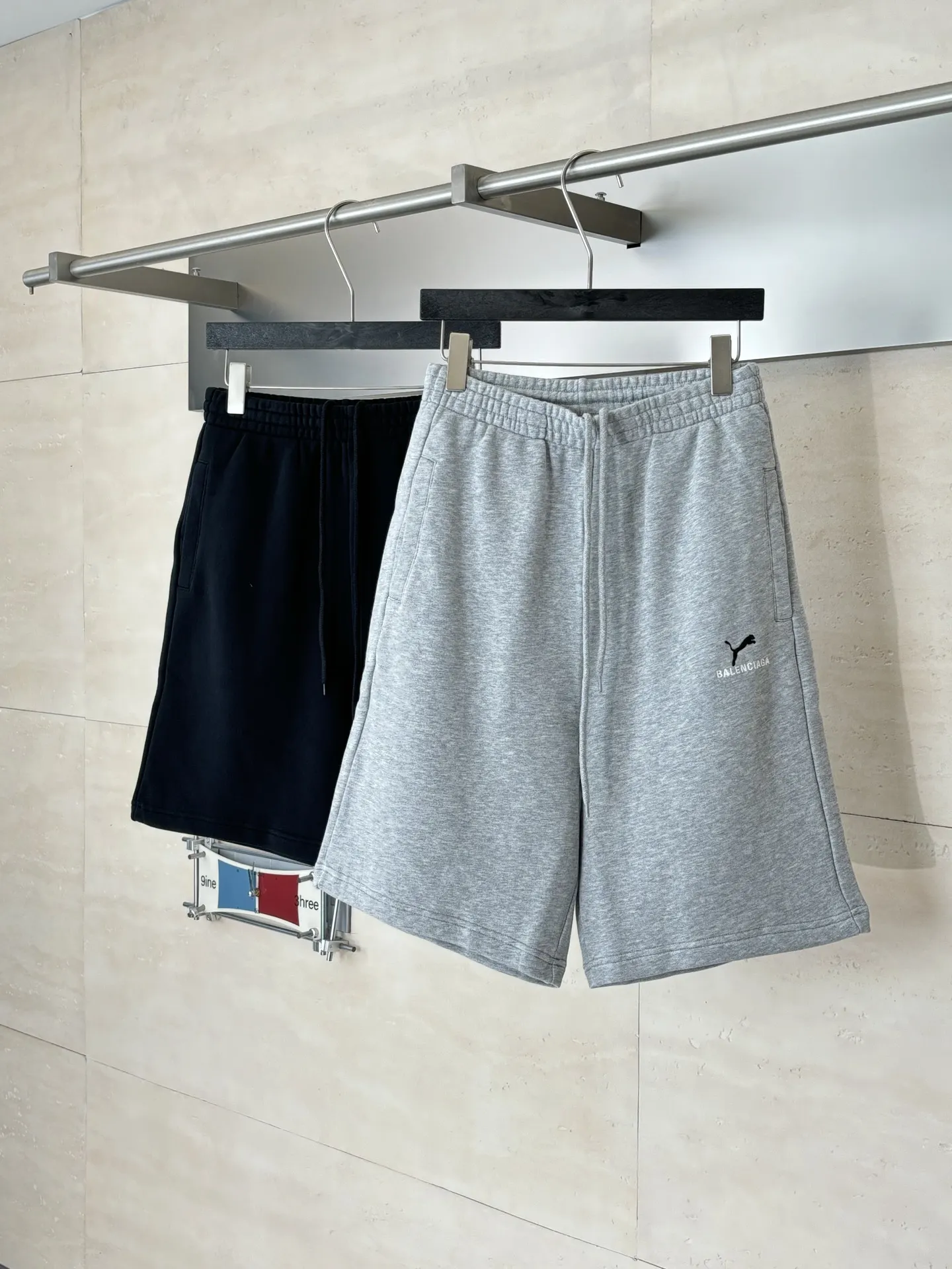 Embroidered Logo Cotton-Jersey Shorts D22818625 — view 4